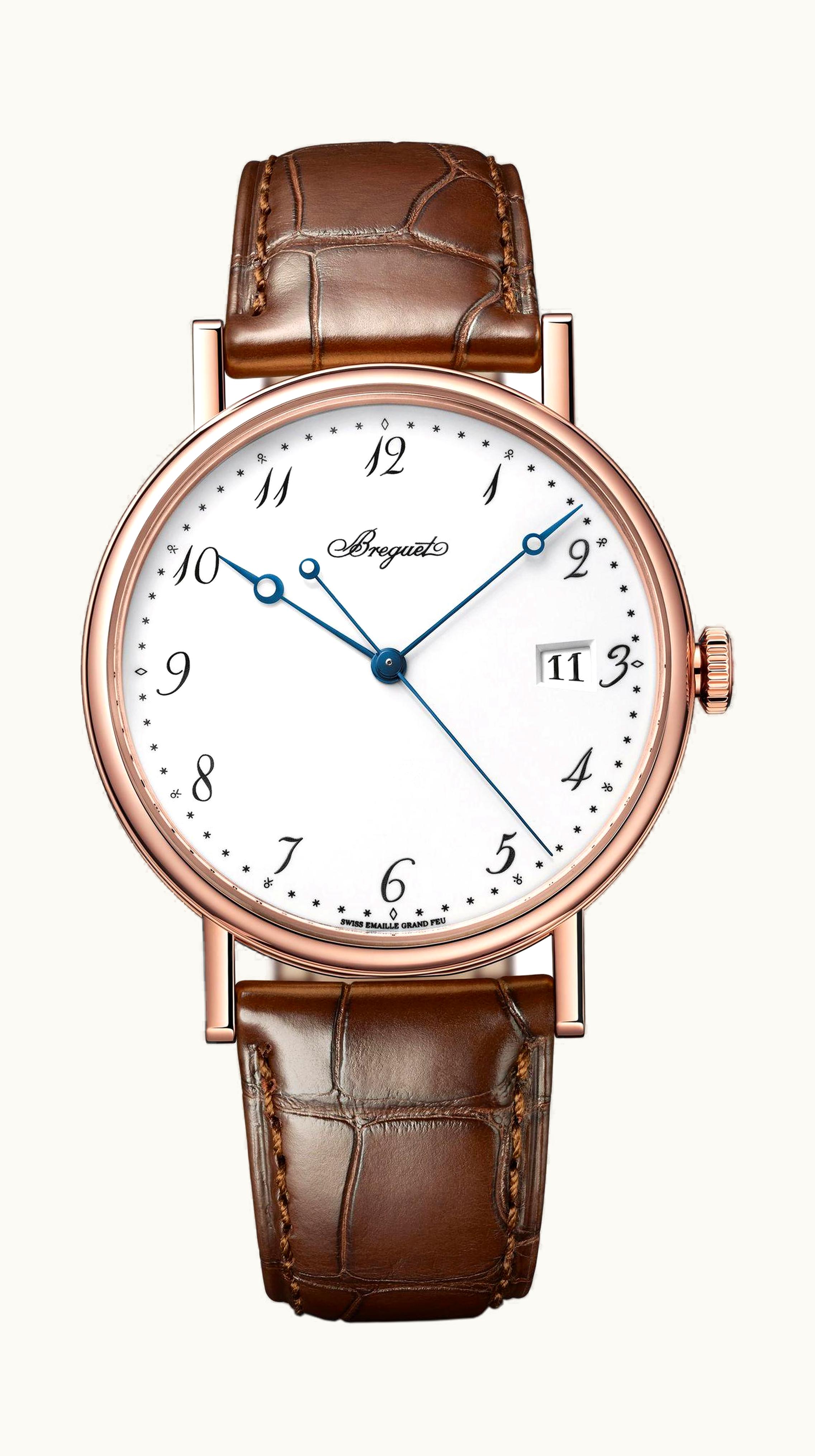 Breguet Tourbillon Five Days Rose Gold / Silver / Bracelet