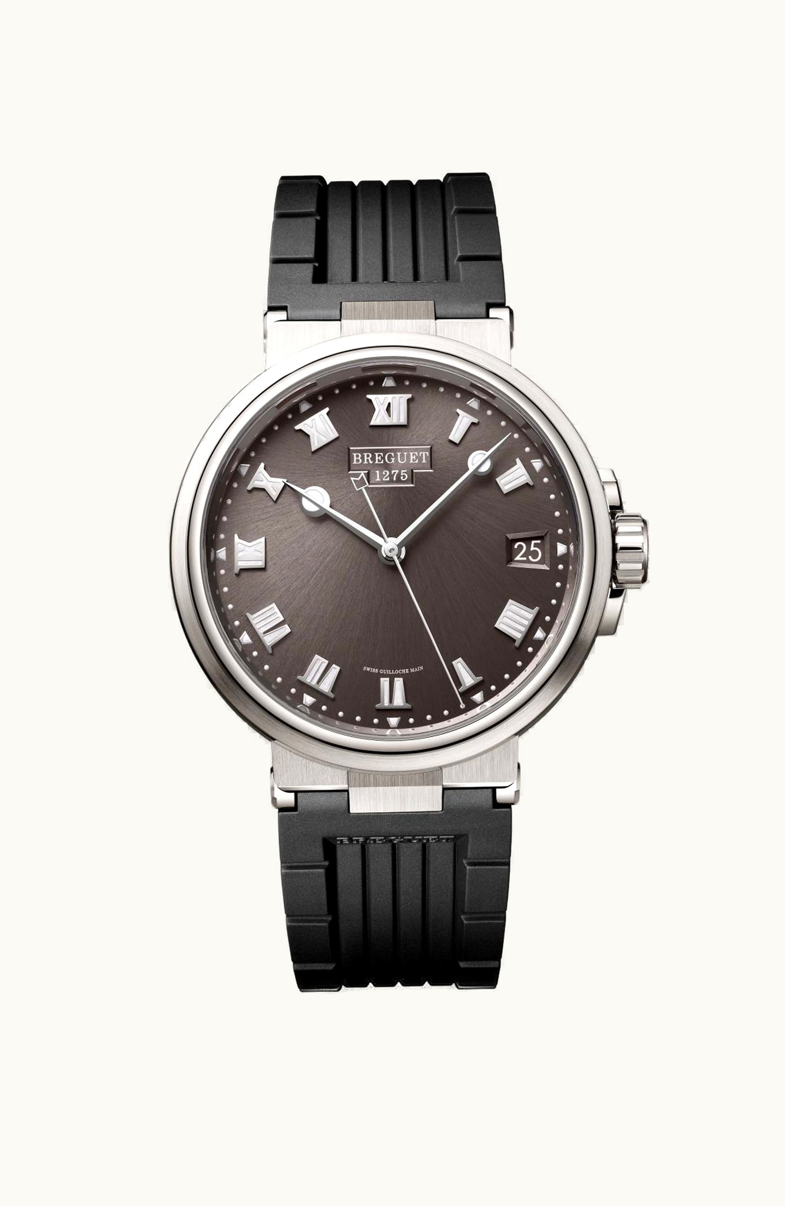 Breguet Marine 5517 Titanium / Slate Grey / Rubber