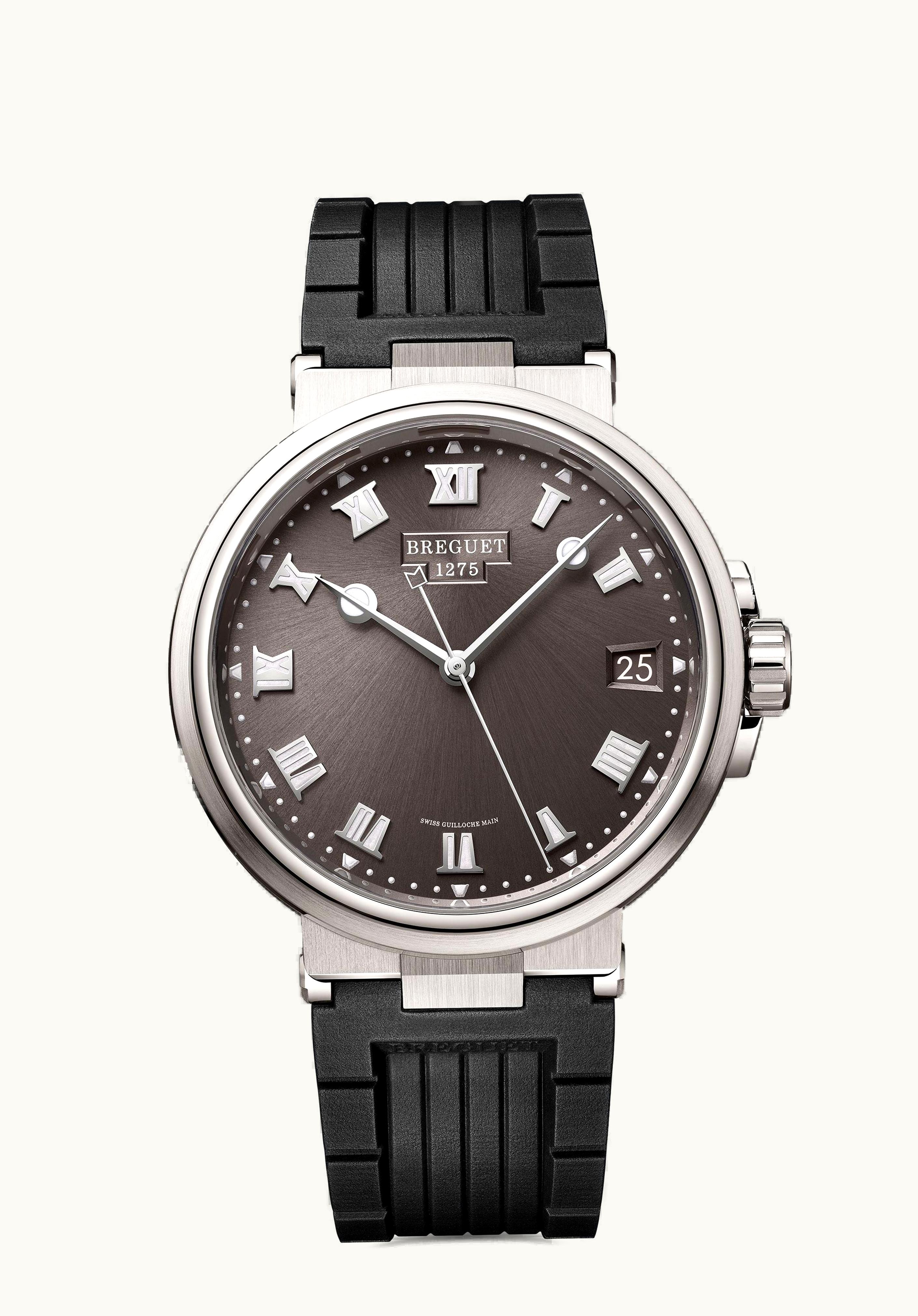 Breguet Marine Chronograph 5525 White Gold / Ginza