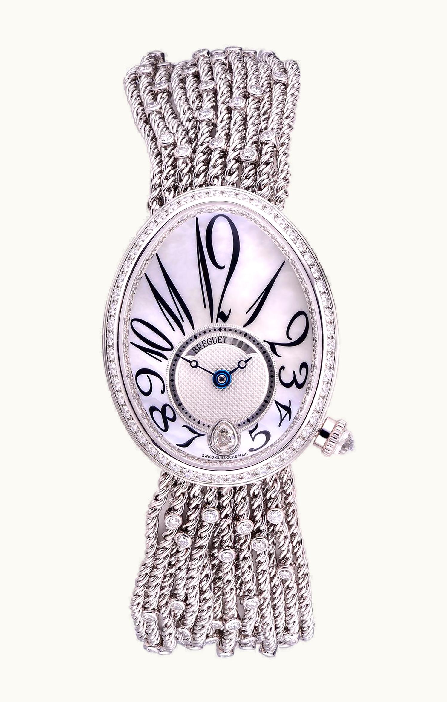Breguet Reine de Naples 8918 White Gold - Diamond / MOP / Bracelet