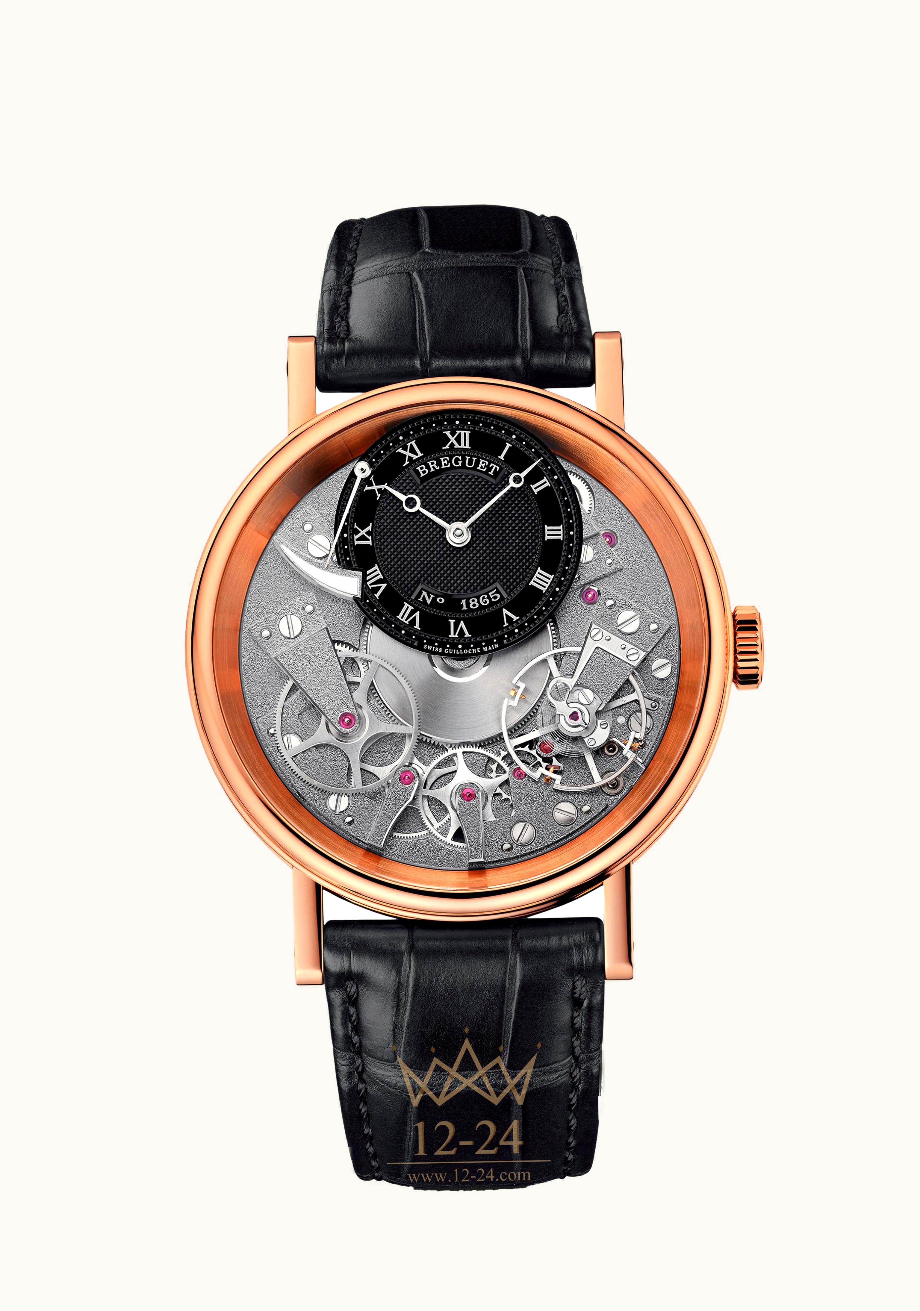 Breguet Tradition 7057 Rose Gold / Black