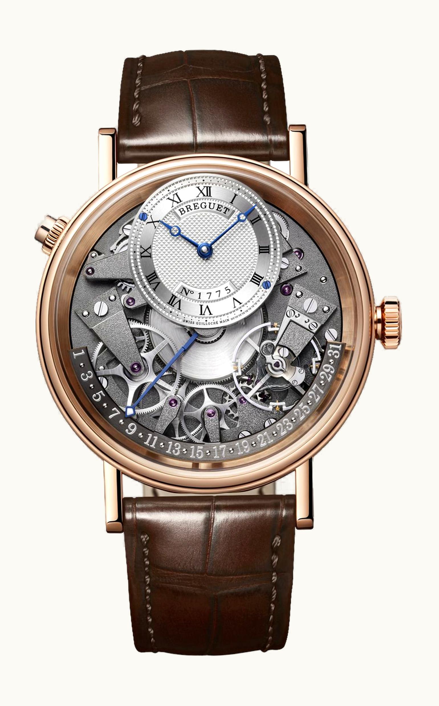 Breguet Tradition 7597 Quantième Rétrograde Rose Gold / Silver