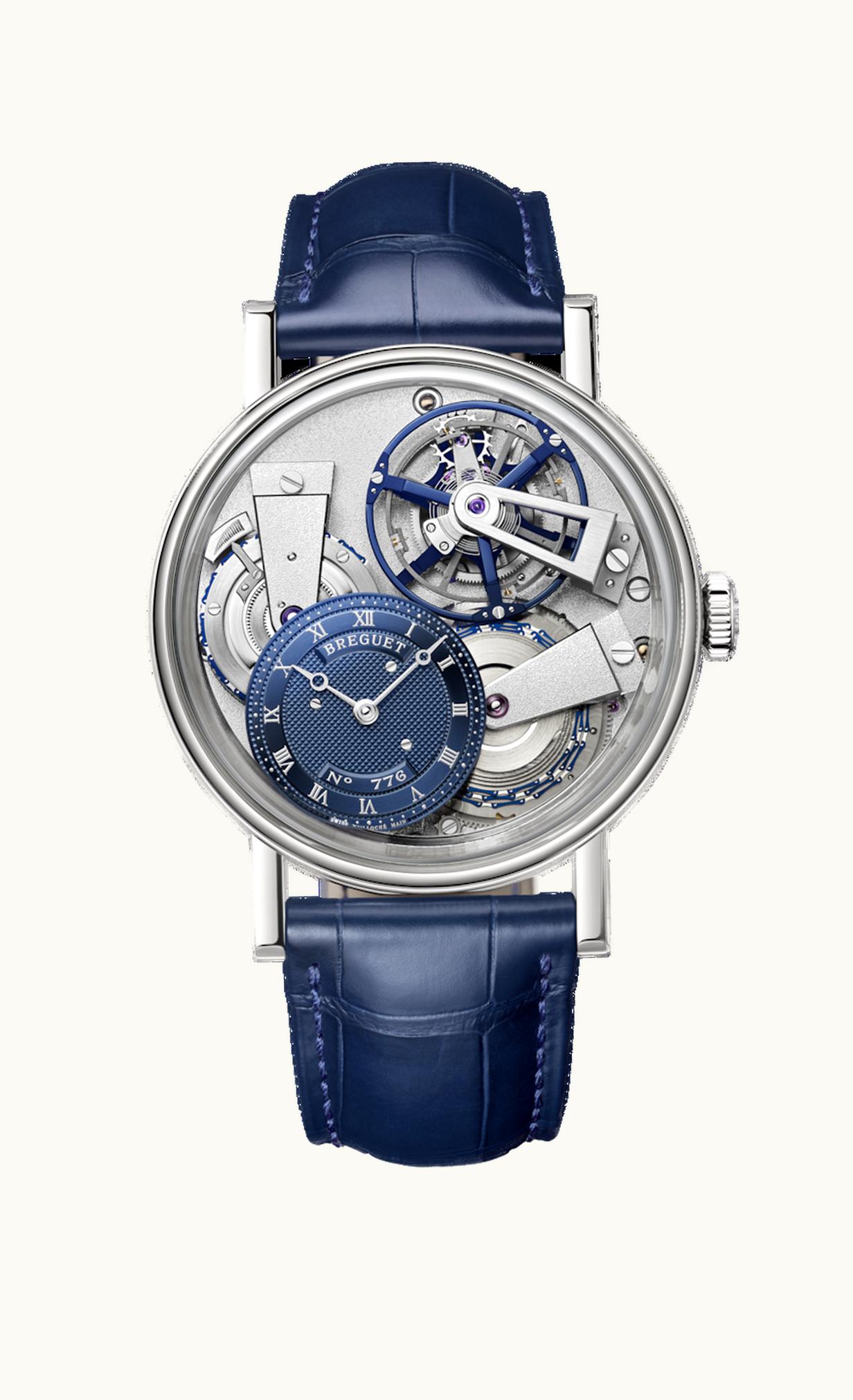 Breguet Tradition 7047 Fusée Tourbillon Platinum / Blue