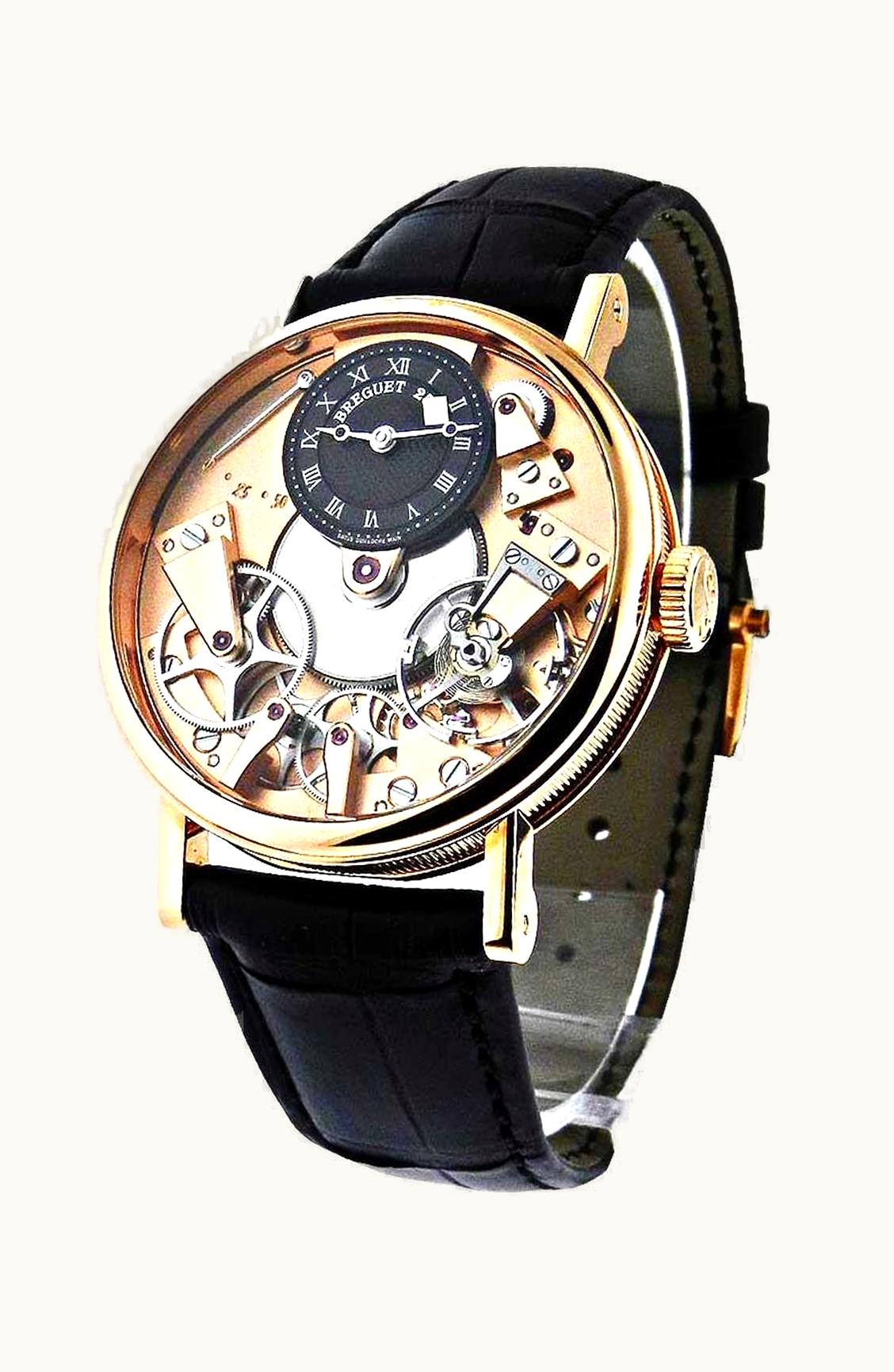 Breguet Tradition 7057 Rose Gold / Black