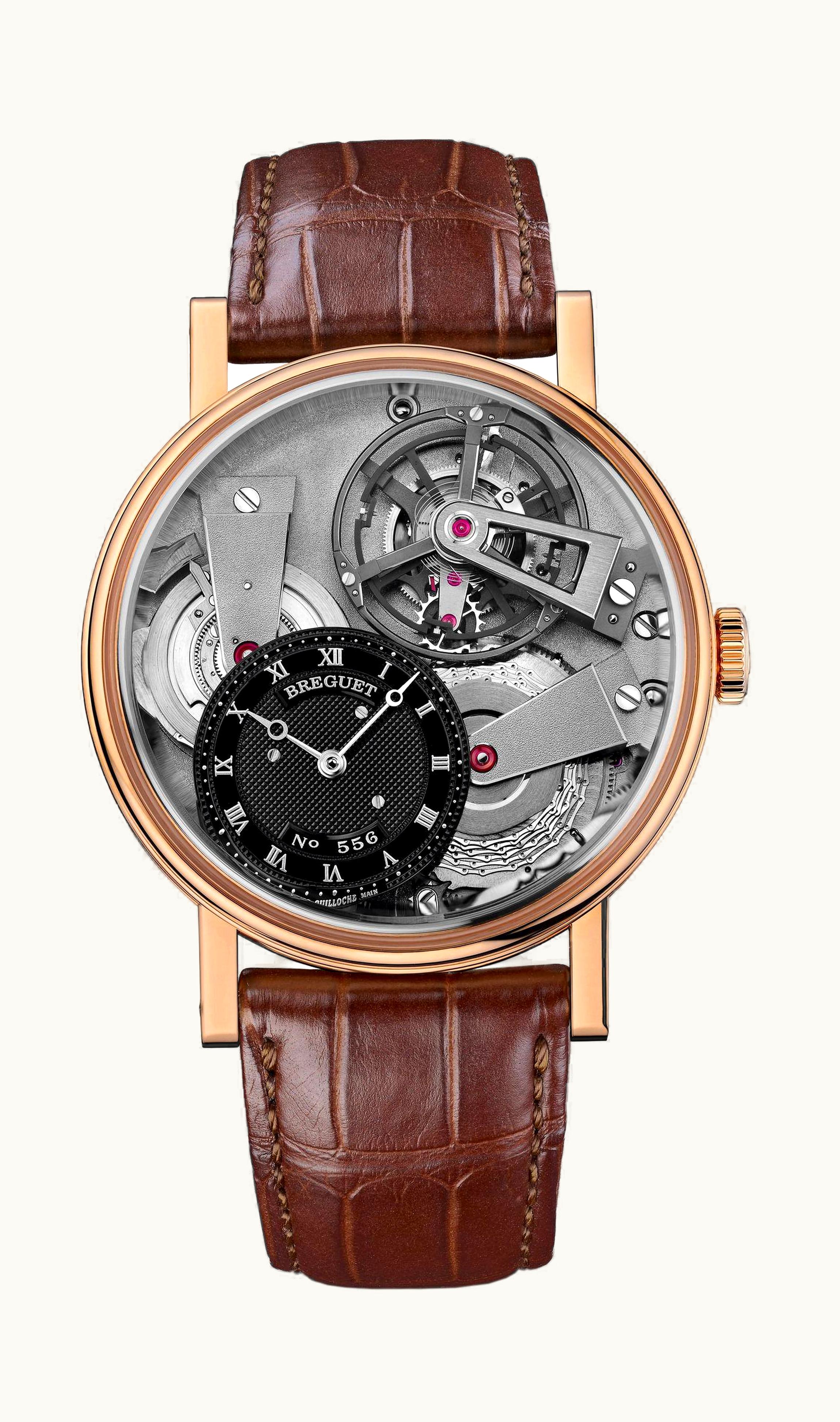 Breguet Tradition 7047 Fusée Tourbillon Rose Gold / Black