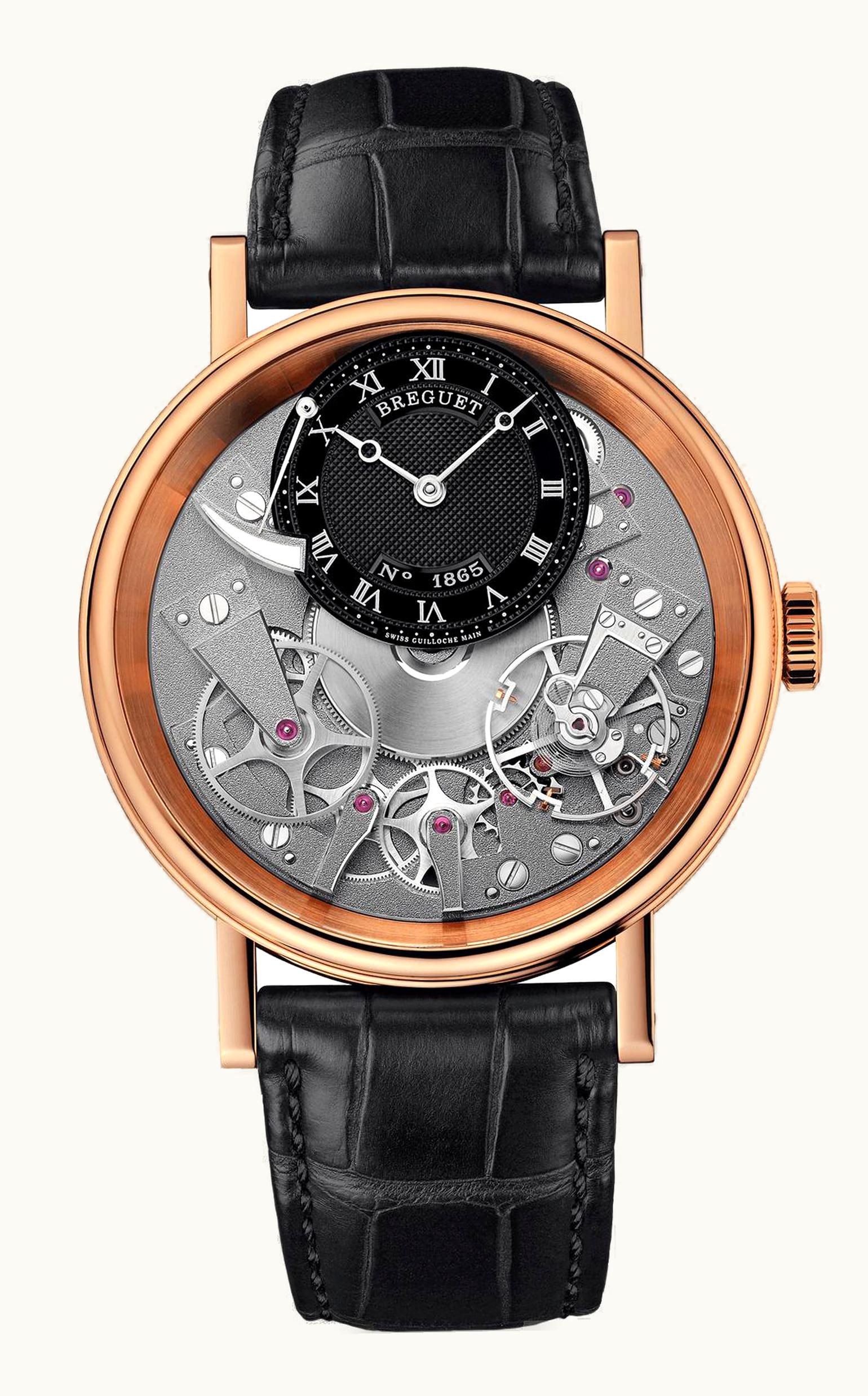 Breguet Tradition 7057 Rose Gold / Black