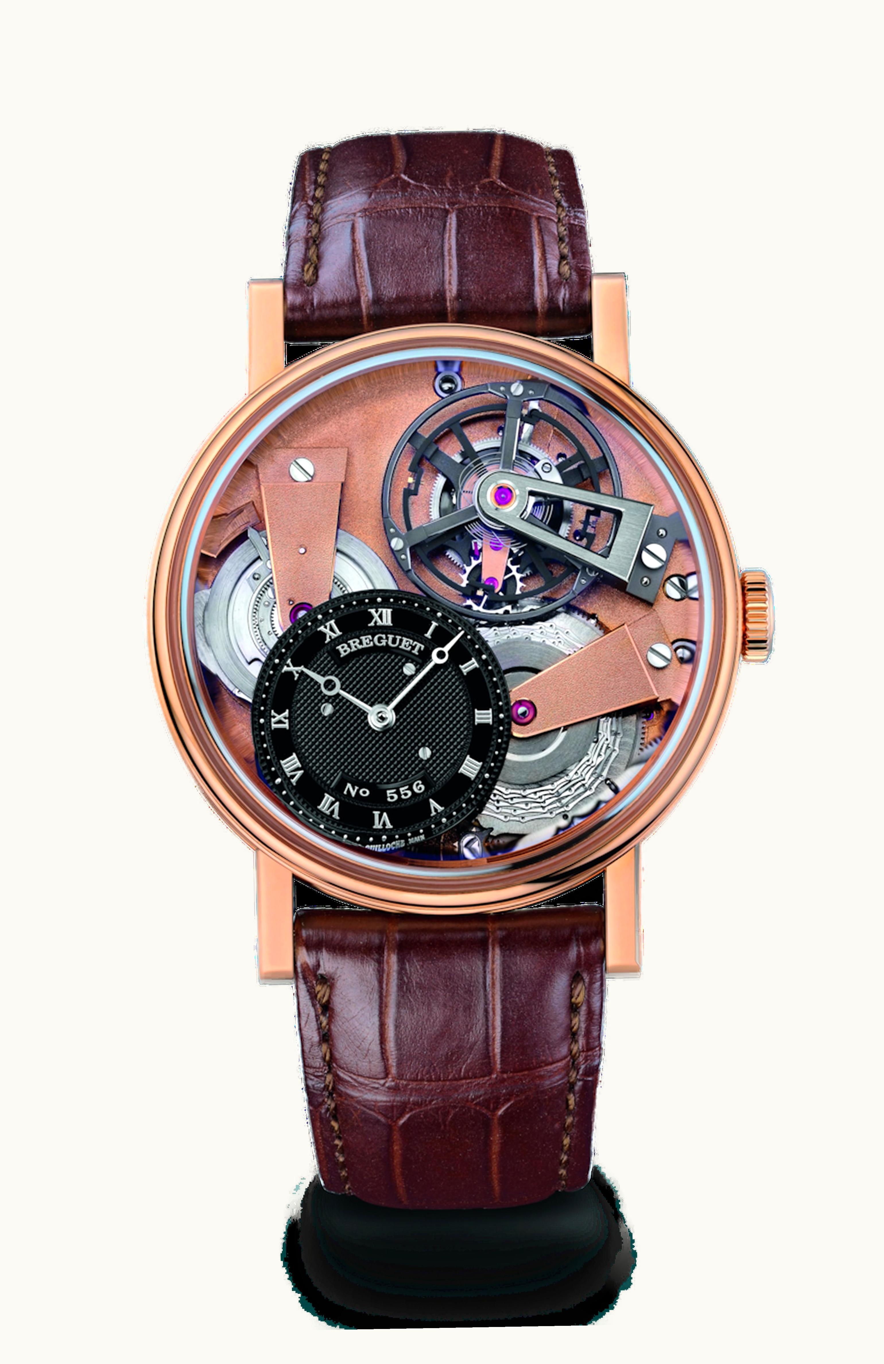 Breguet Tradition 7047 Fusée Tourbillon Rose Gold / Black