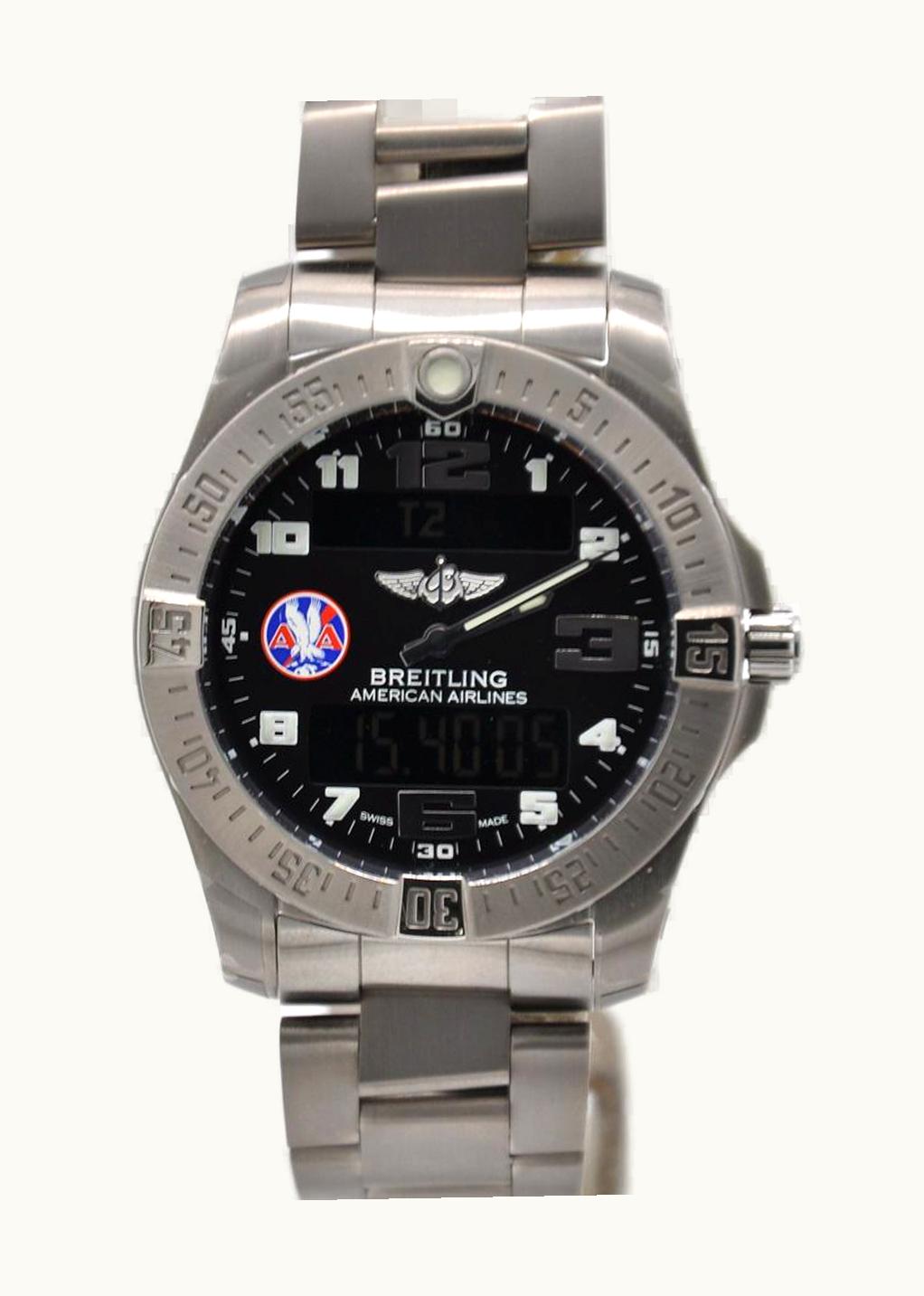 Breitling Aerospace Evo Titanium / American Airlines