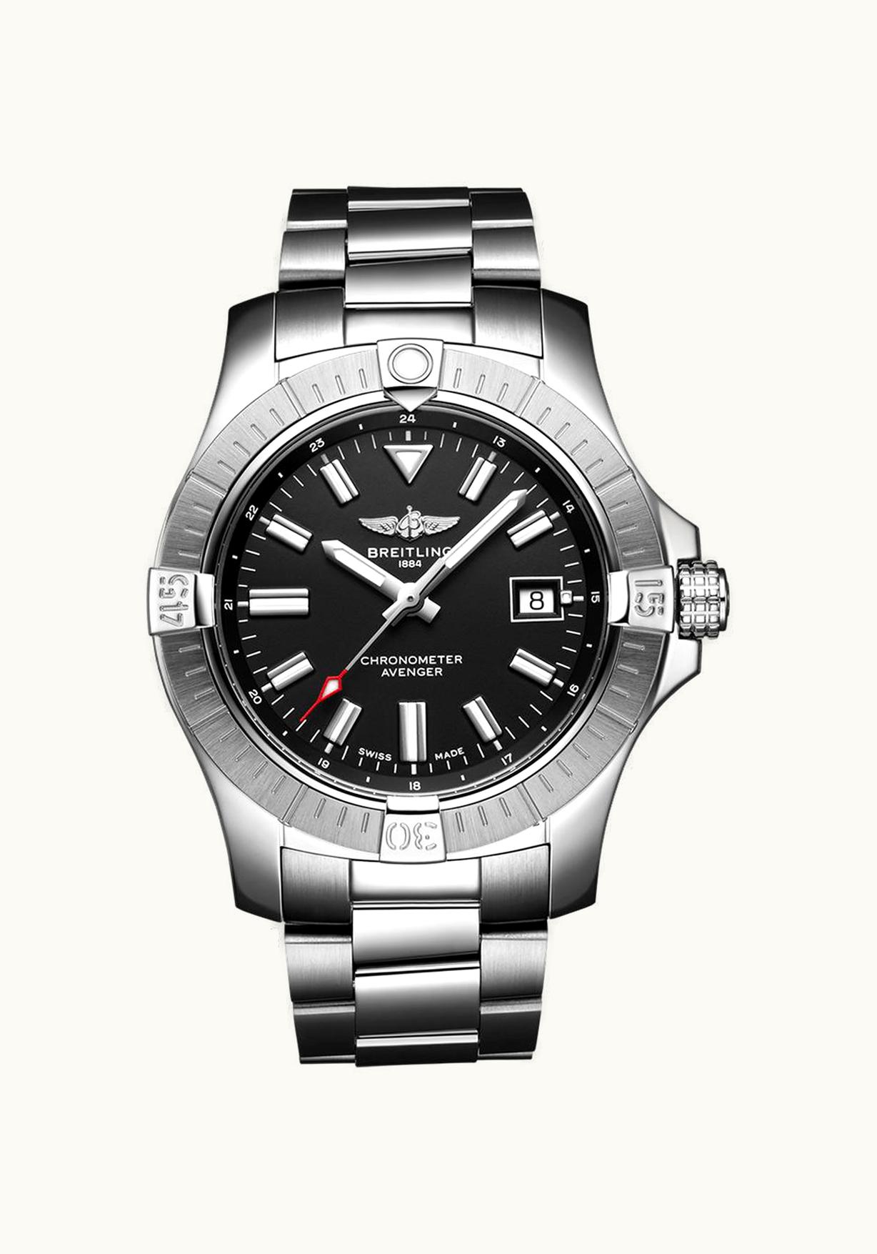 Breitling Avenger Chronograph 45 Stainless Steel / Blue / Bracelet