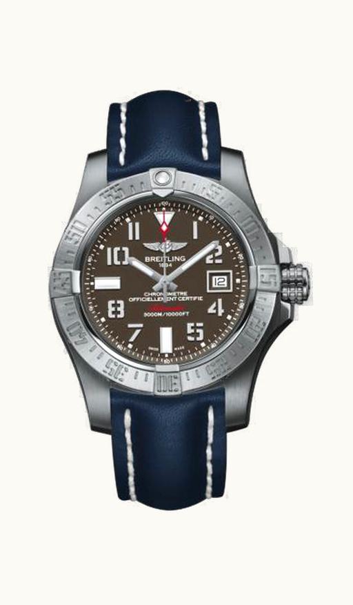 Breitling Avenger Grey / Rubber