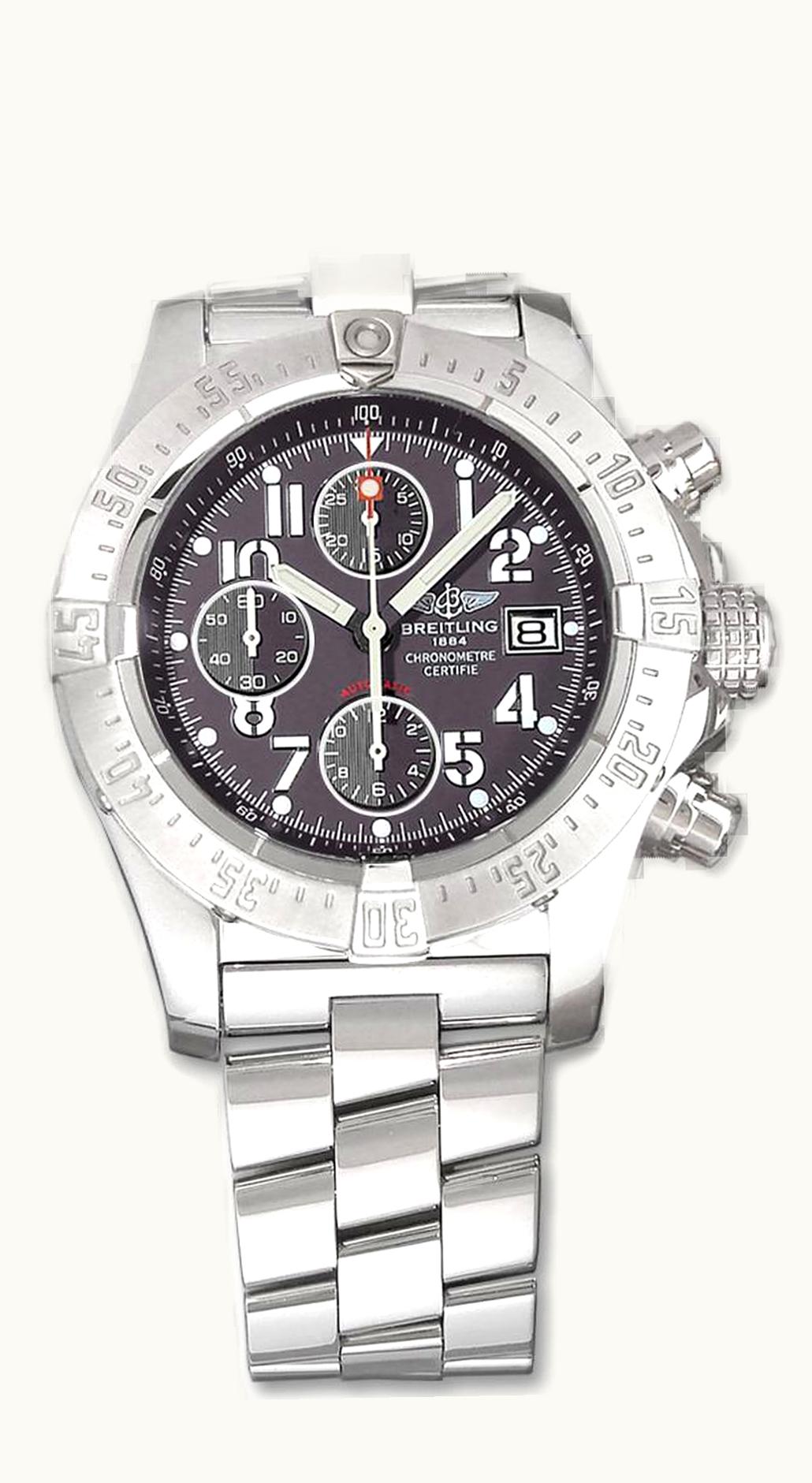 Breitling Avenger Grey / Calf
