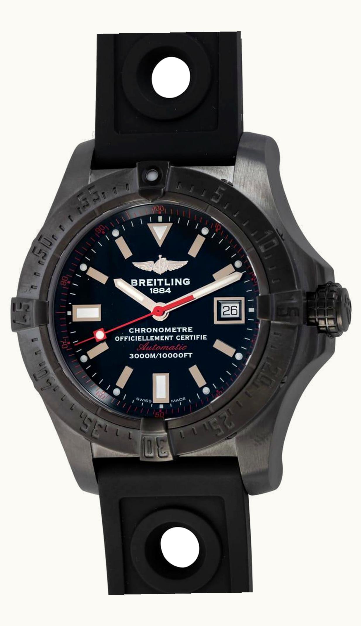 Breitling Avenger Seawolf Blacksteel