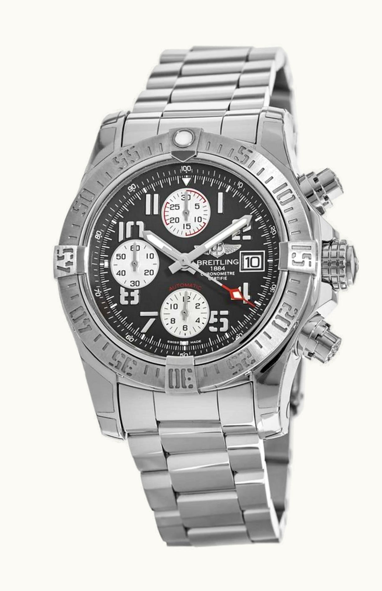 Breitling Avenger II Stainless Steel / Tungsten Gray / Bracelet