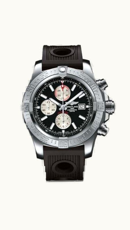 Breitling Avenger II Stainless Steel / Volcano Black / Military