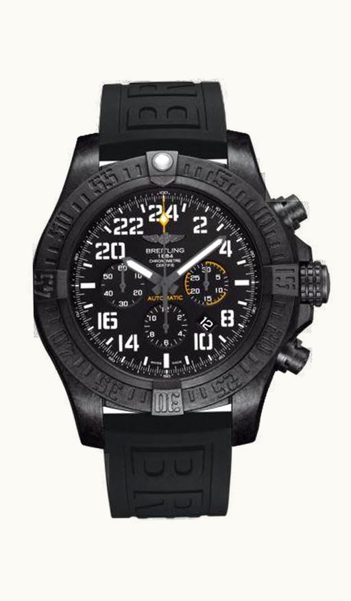 Breitling Avenger Hurricane 24H Breitlight / Volcano Black / Rubber / Pin
