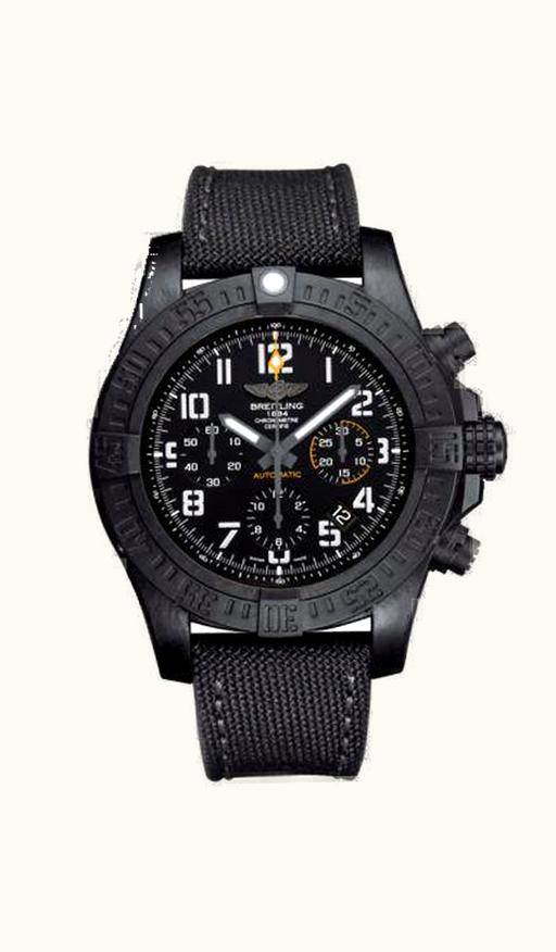 Breitling Avenger Hurricane 45 Breitlight / Volcano Black / Military