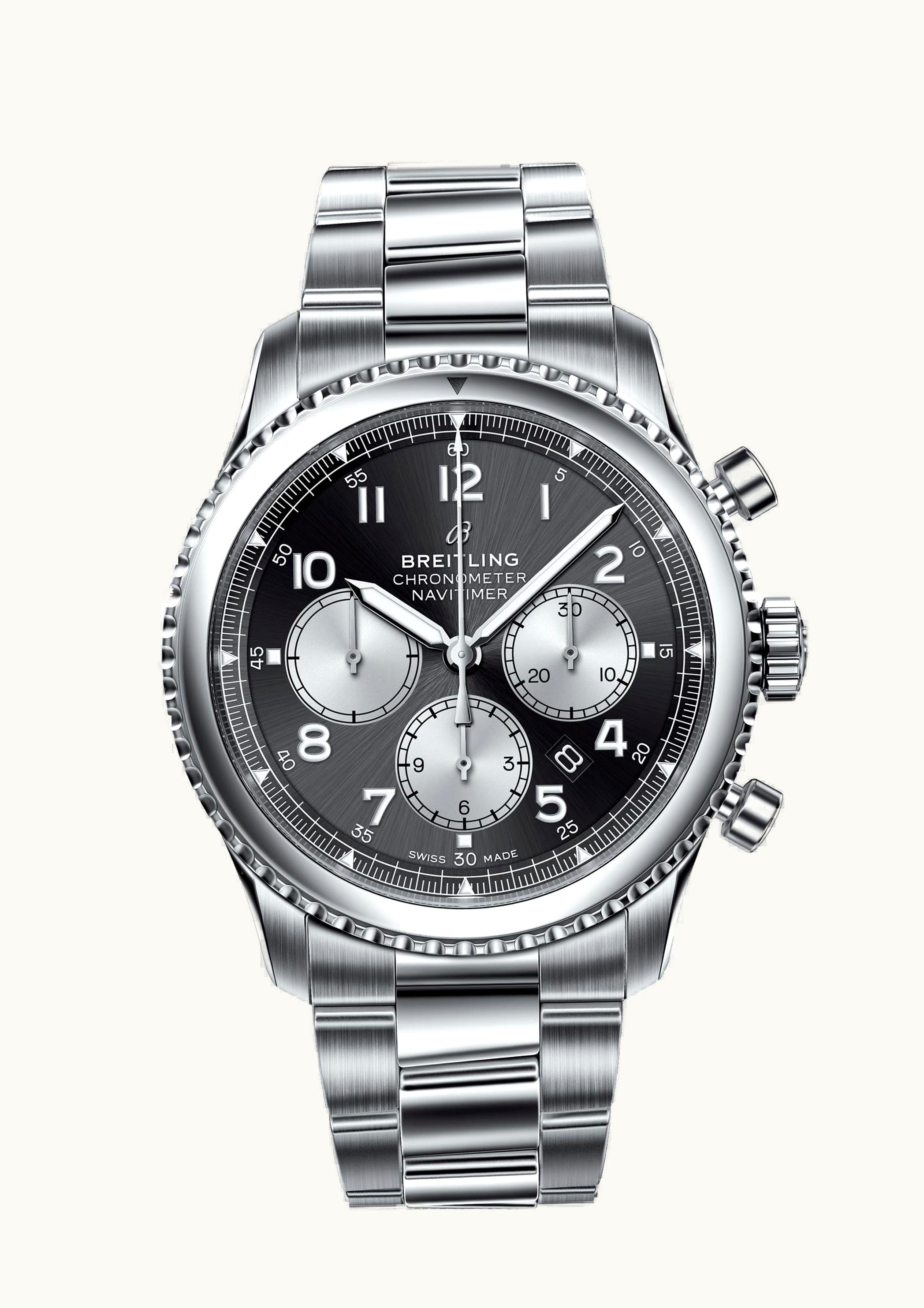 Breitling Navitimer 8 B01 Chronograph 43 Stainless Steel / Black / Bracelet