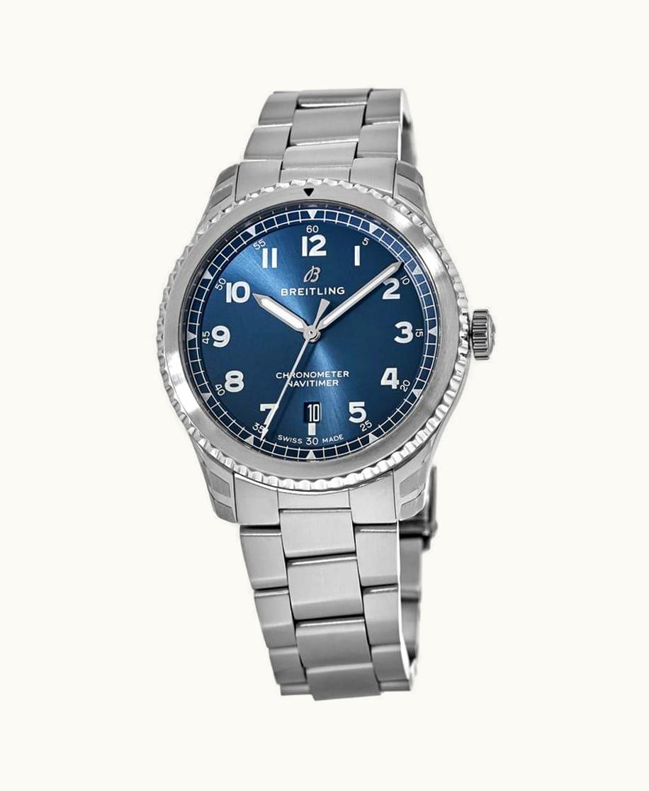 Breitling Navitimer 8 Automatic 41 Stainless Steel / Blue / Bracelet