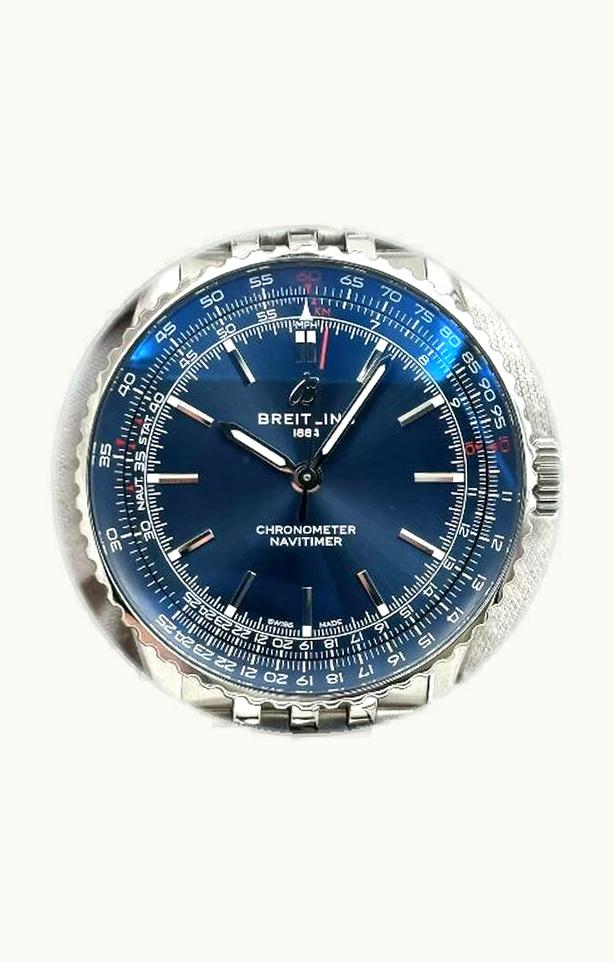 Breitling Navitimer 8 Automatic Day & Date 41 Stainless Steel / Blue / Blue Calf / Pin