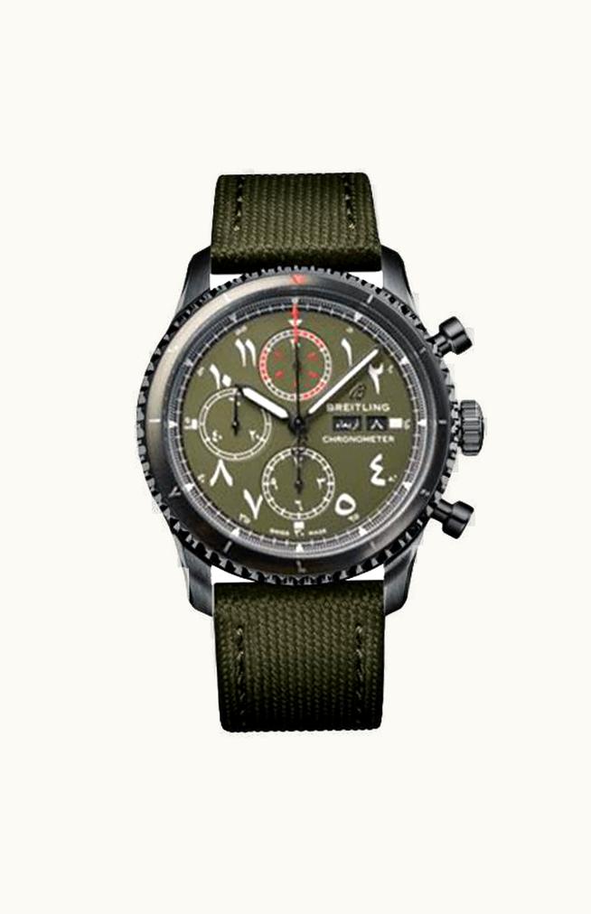 Breitling Aviator 8 Chronograph 43 Blacksteel / Middle East Limited Edition