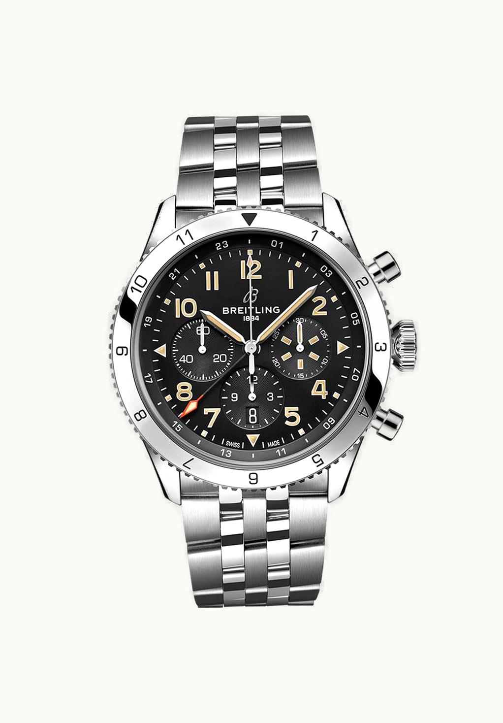 Breitling Super AVI B04 Chronograph GMT 46 P-51 Mustang / Bracelet