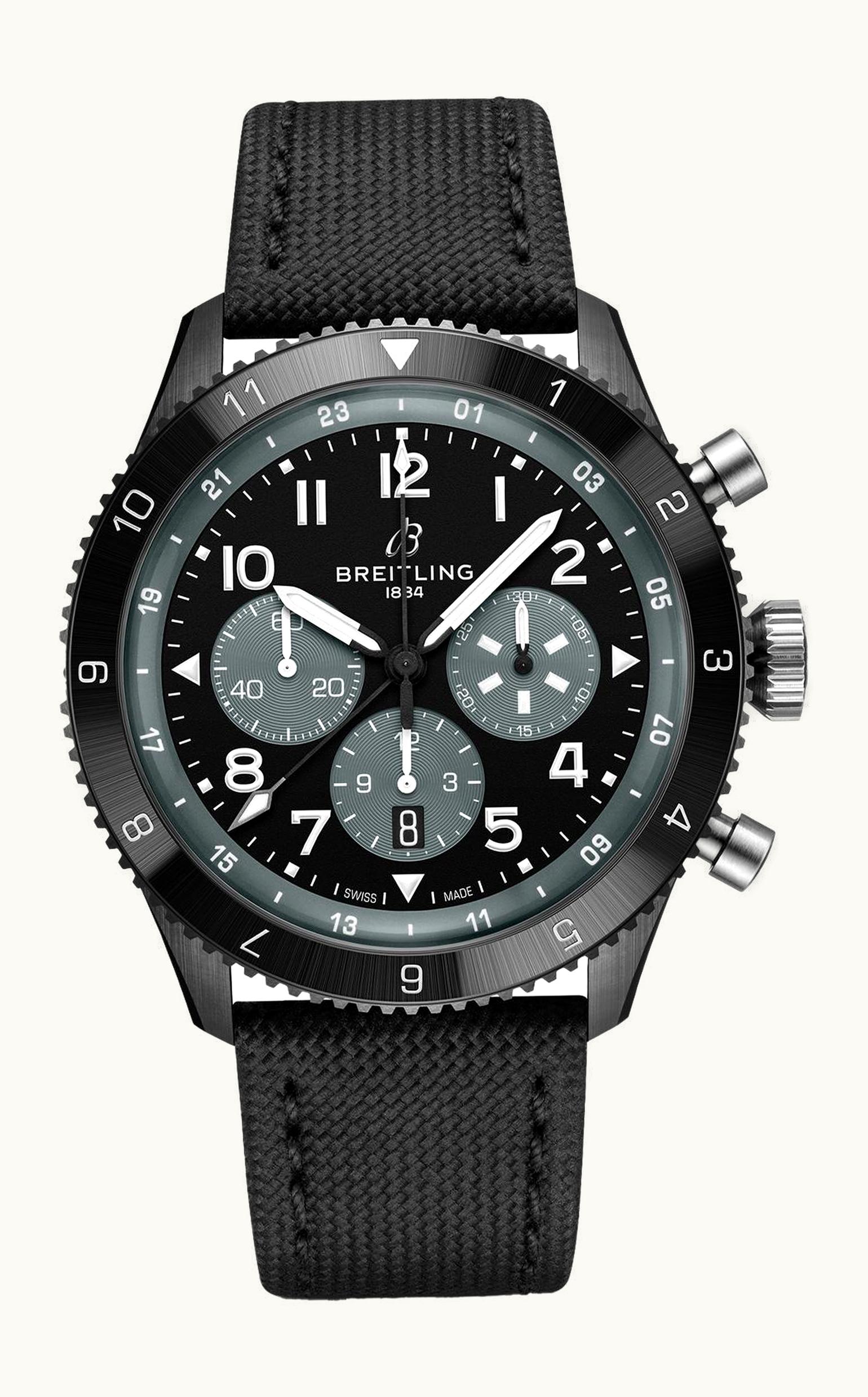 Breitling Super AVI B04 Chronograph GMT 46 Mosquito Night Figher