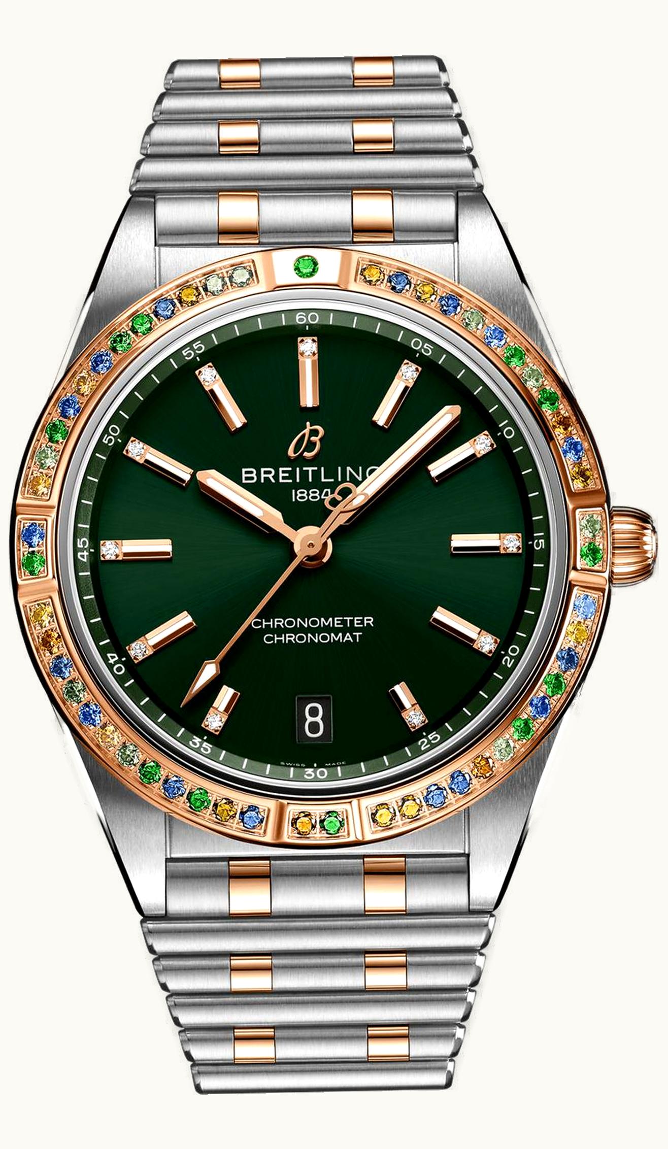 Breitling Chronomat Automatic 36 Stainless Steel - Red Gold / South Sea