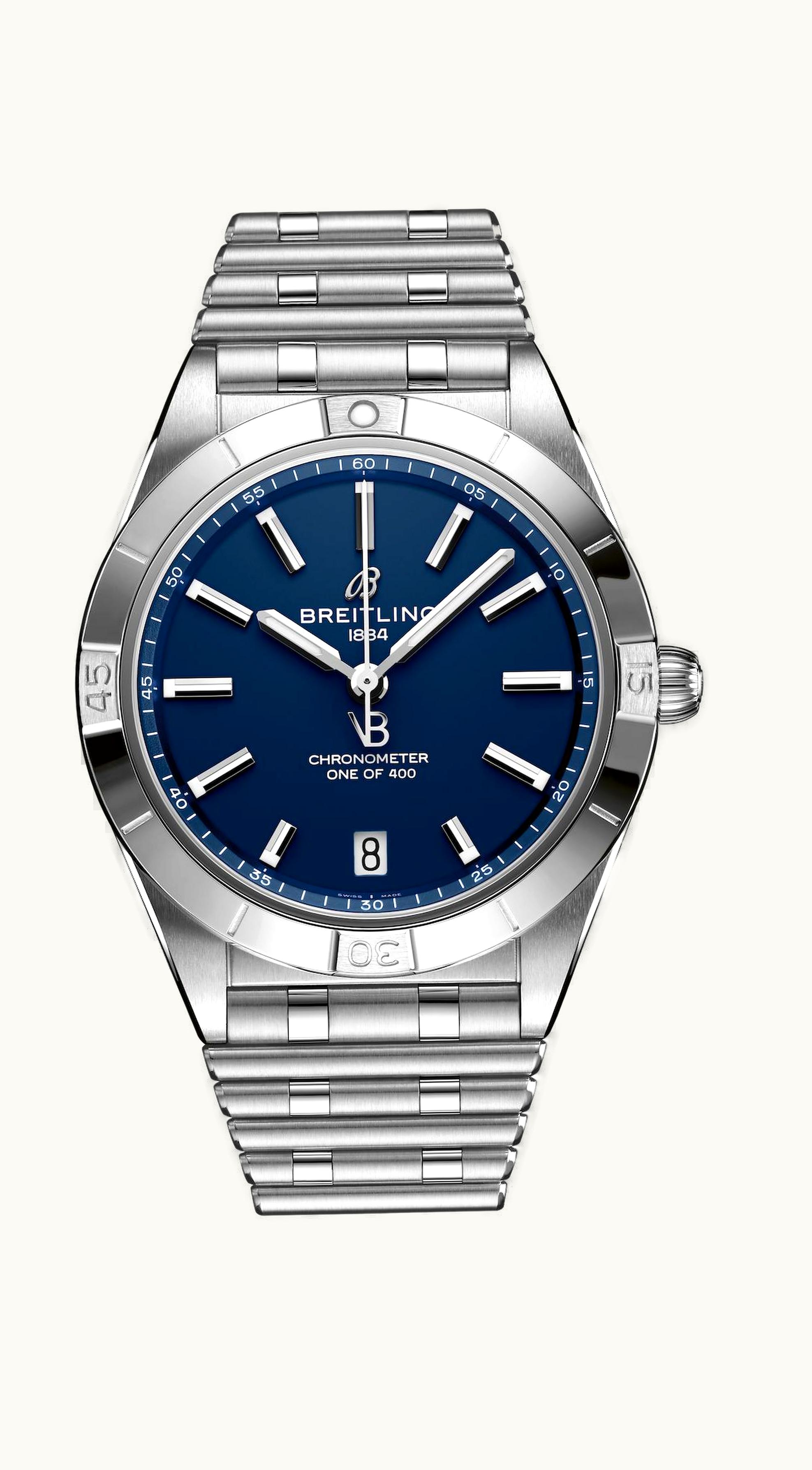 Breitling Chronomat Automatic 36 Victoria Beckham Stainless Steel / Midnight Blue