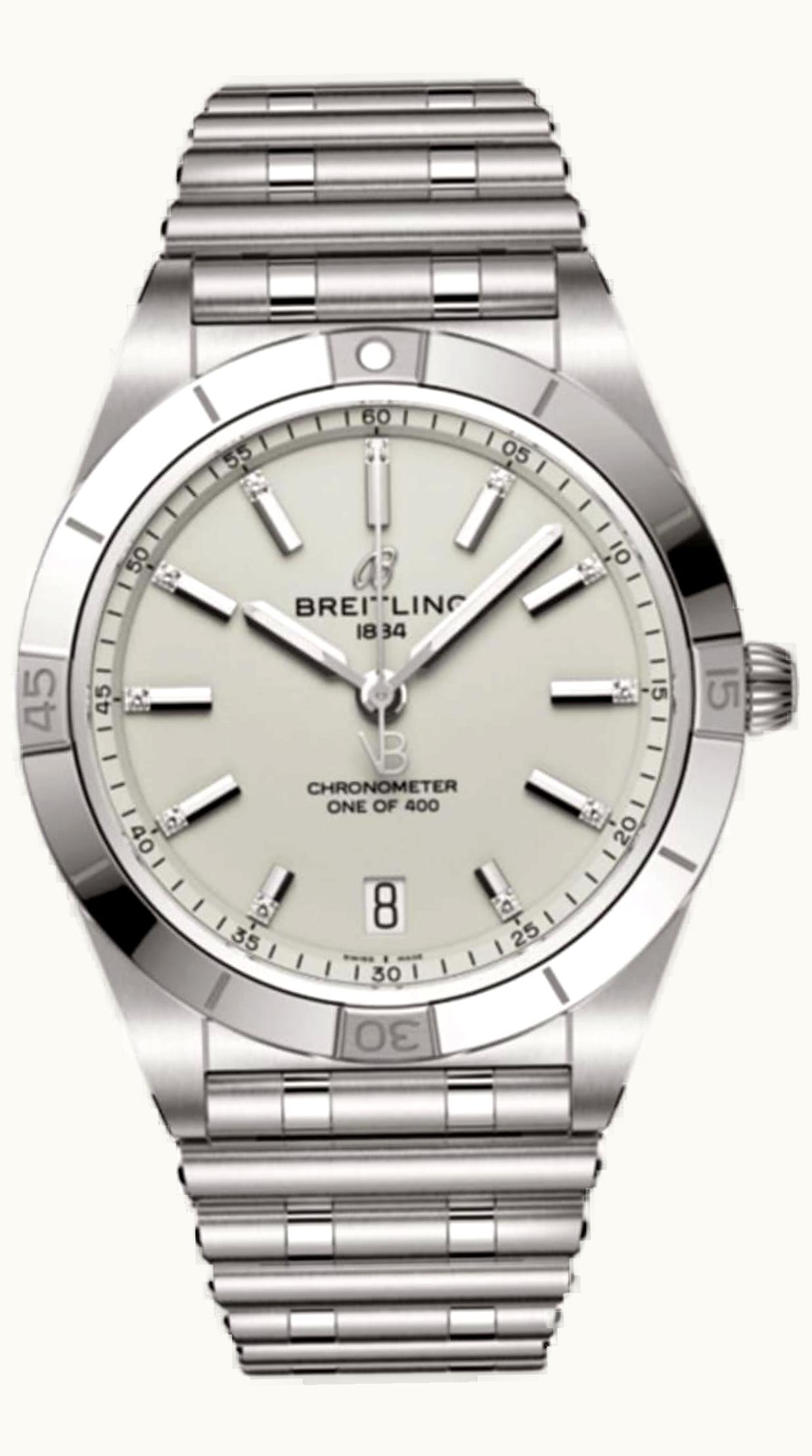 Breitling Chronomat Automatic 36 Victoria Beckham Stainless Steel / Dove Grey