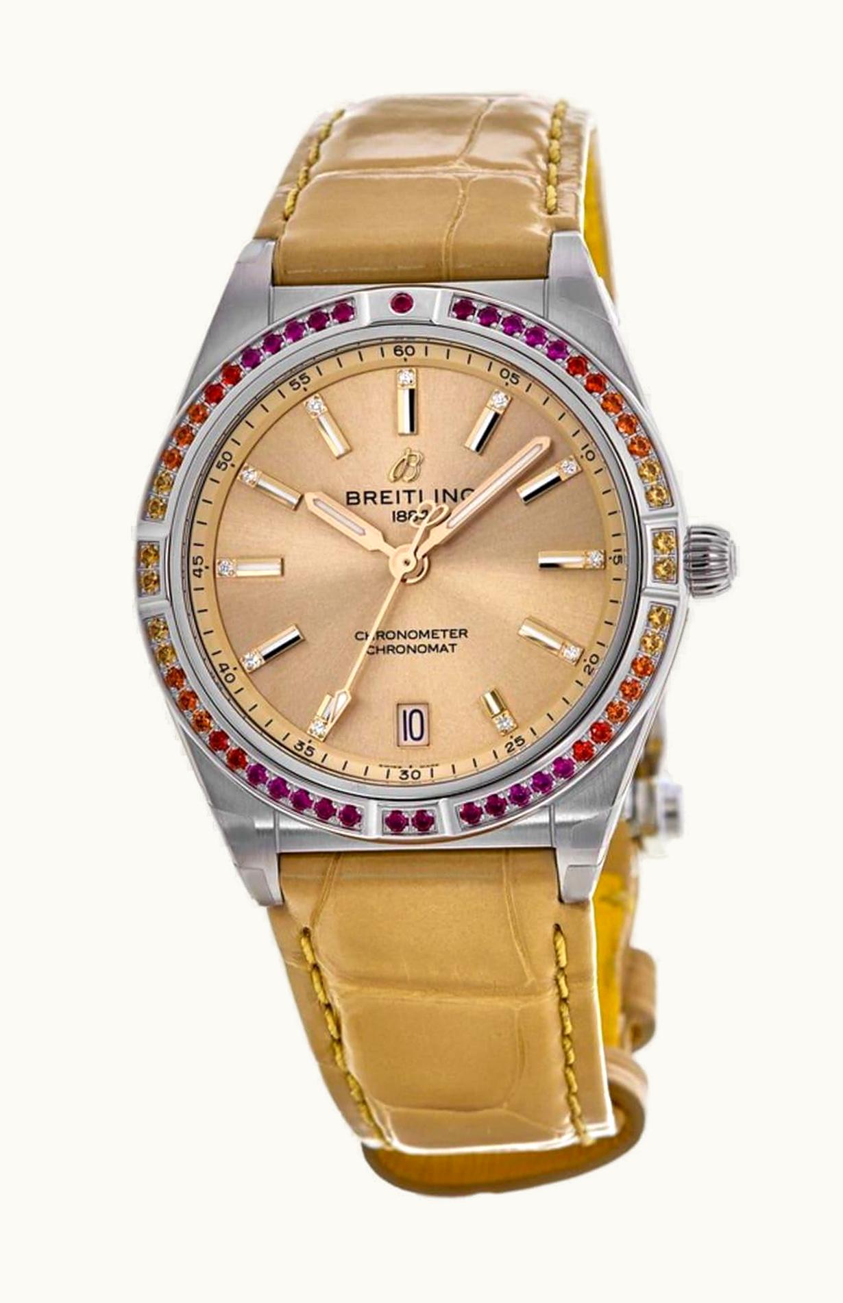 Breitling Chronomat Automatic 36 South Sea Stainless Steel / Beige