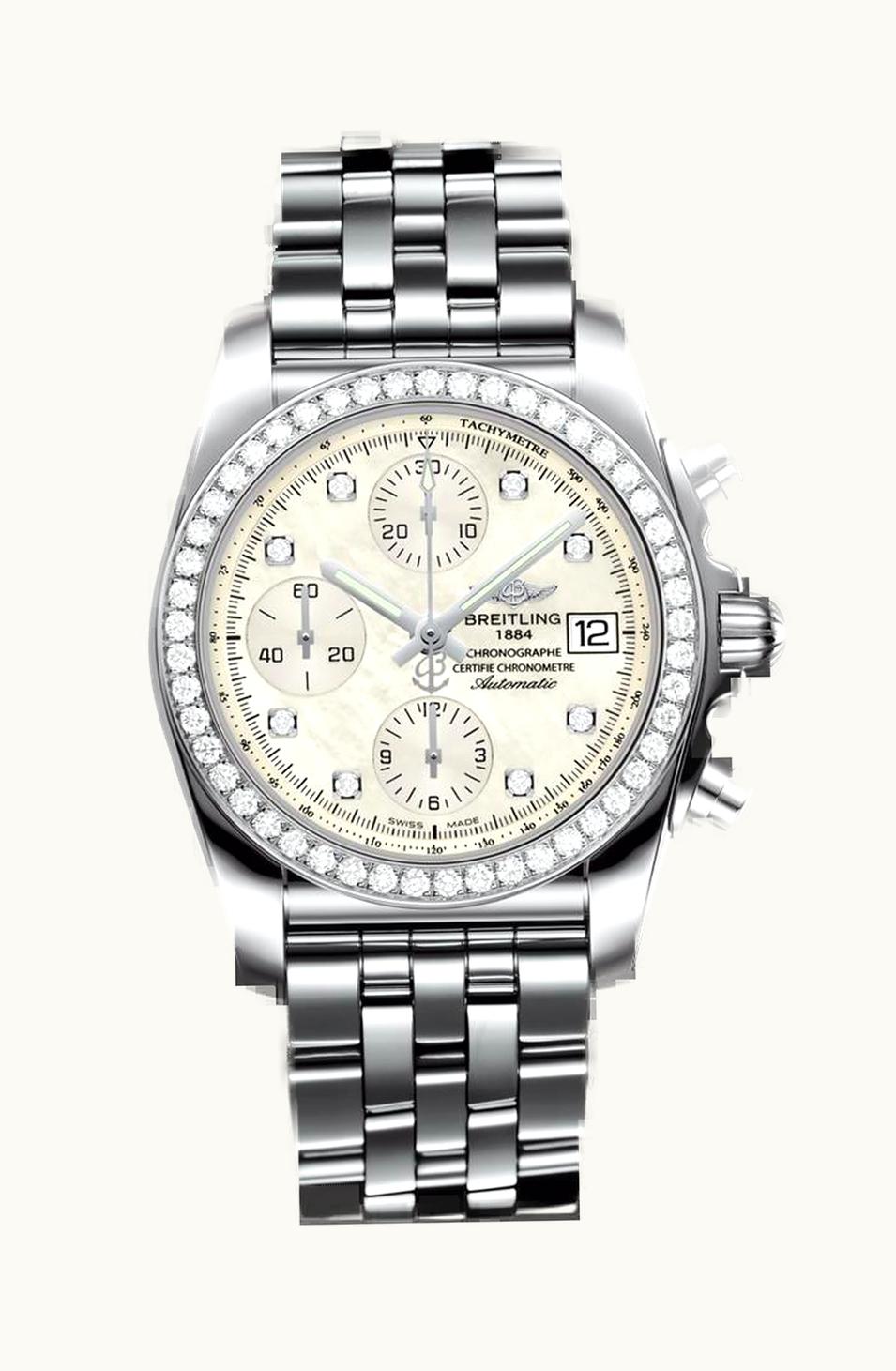 Breitling Chronomat 38 SleekT Pearl Diamond
