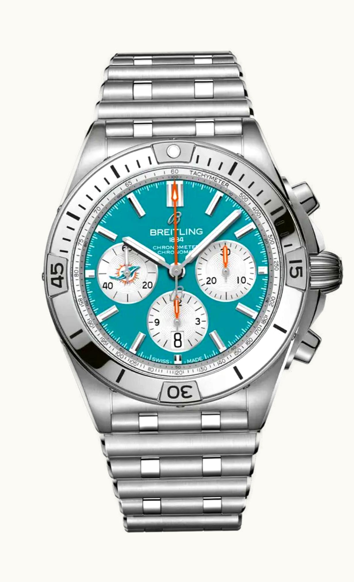 Breitling Chronomat B01 42 NFL Miami Dolphins
