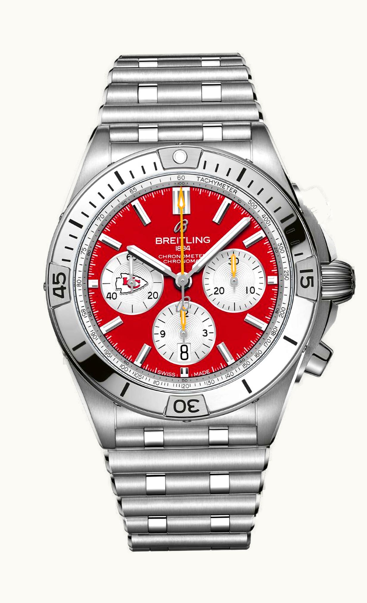 Breitling Chronomat B01 42 NFL Kansas City Chiefs