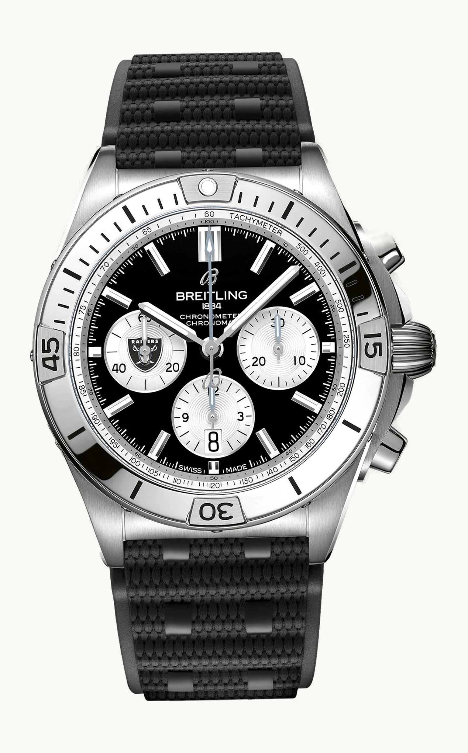 Breitling Chronomat B01 42 NFL Las Vegas Raiders