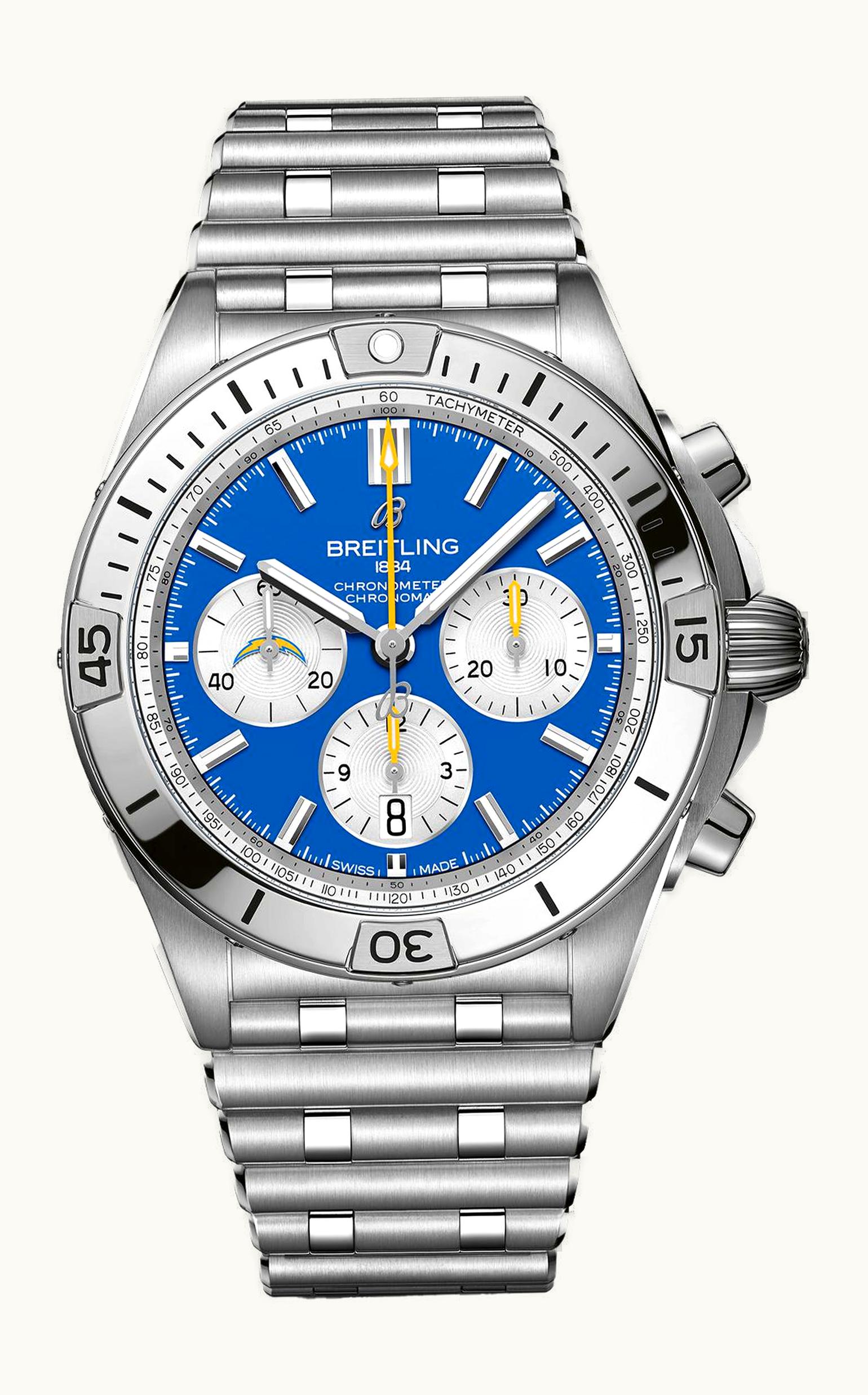 Breitling Chronomat B01 42 NFL Los Angeles Chargers