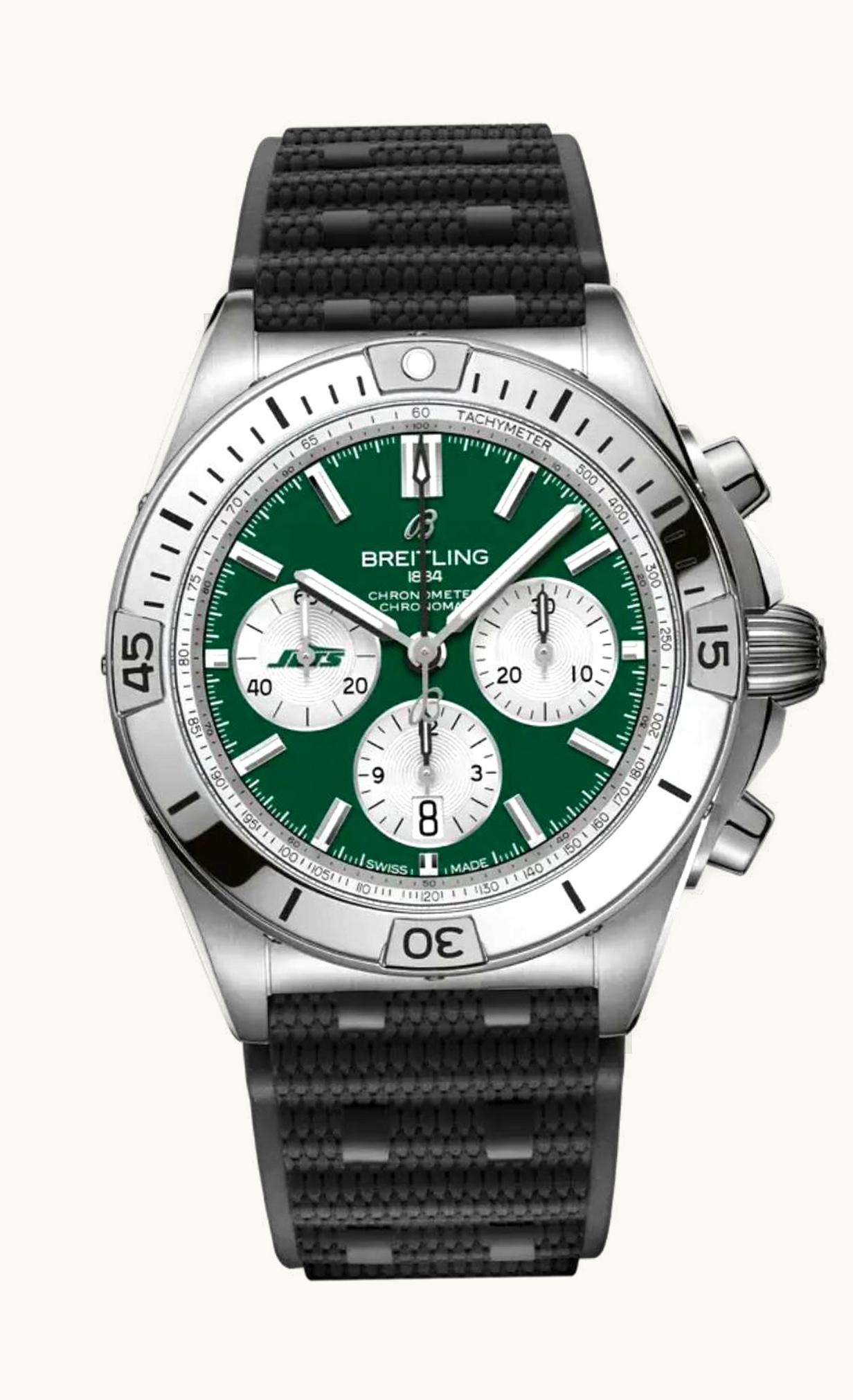Breitling Chronomat B01 42 NFL New York Jets