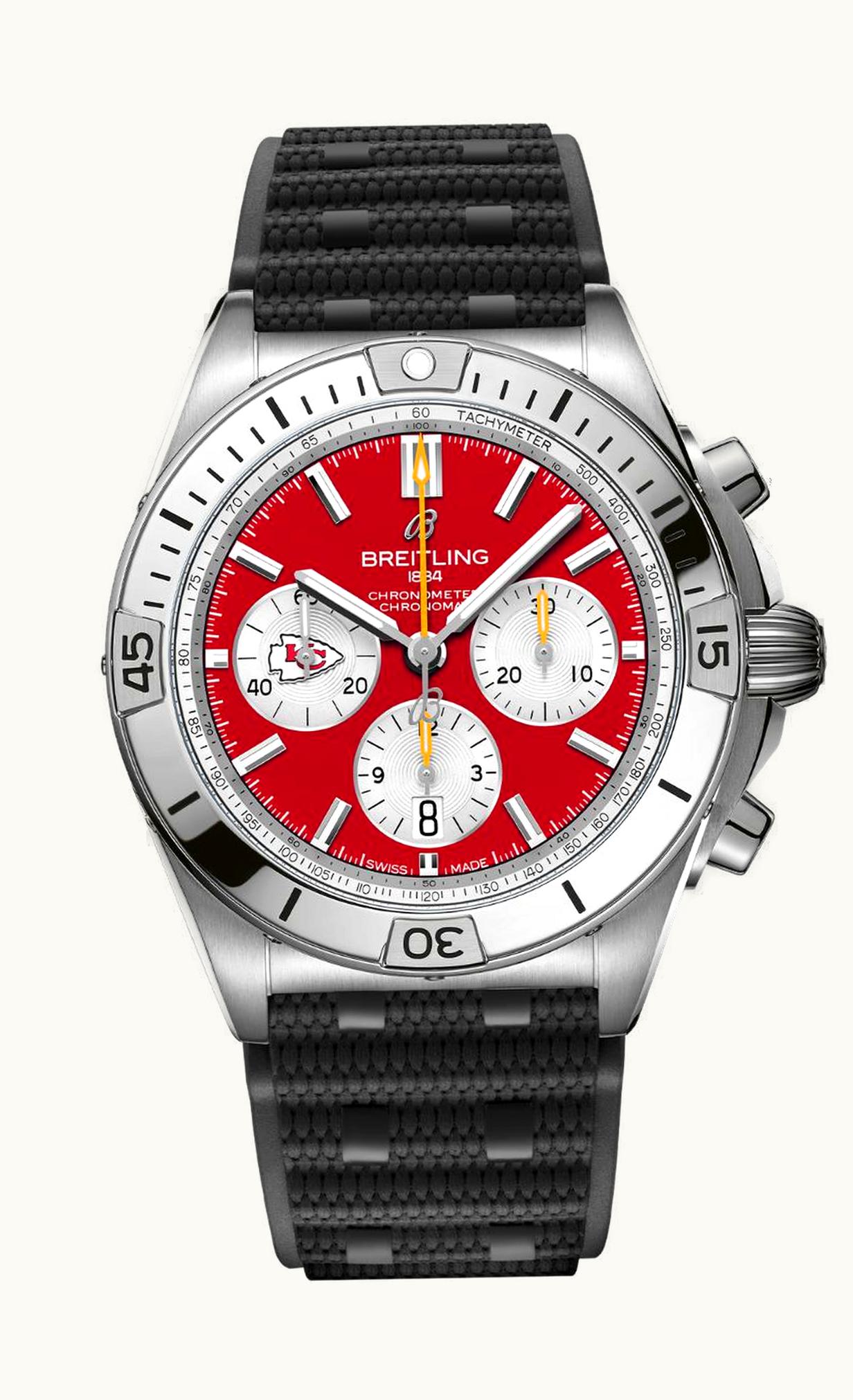 Breitling Chronomat B01 42 NFL Kansas City Chiefs
