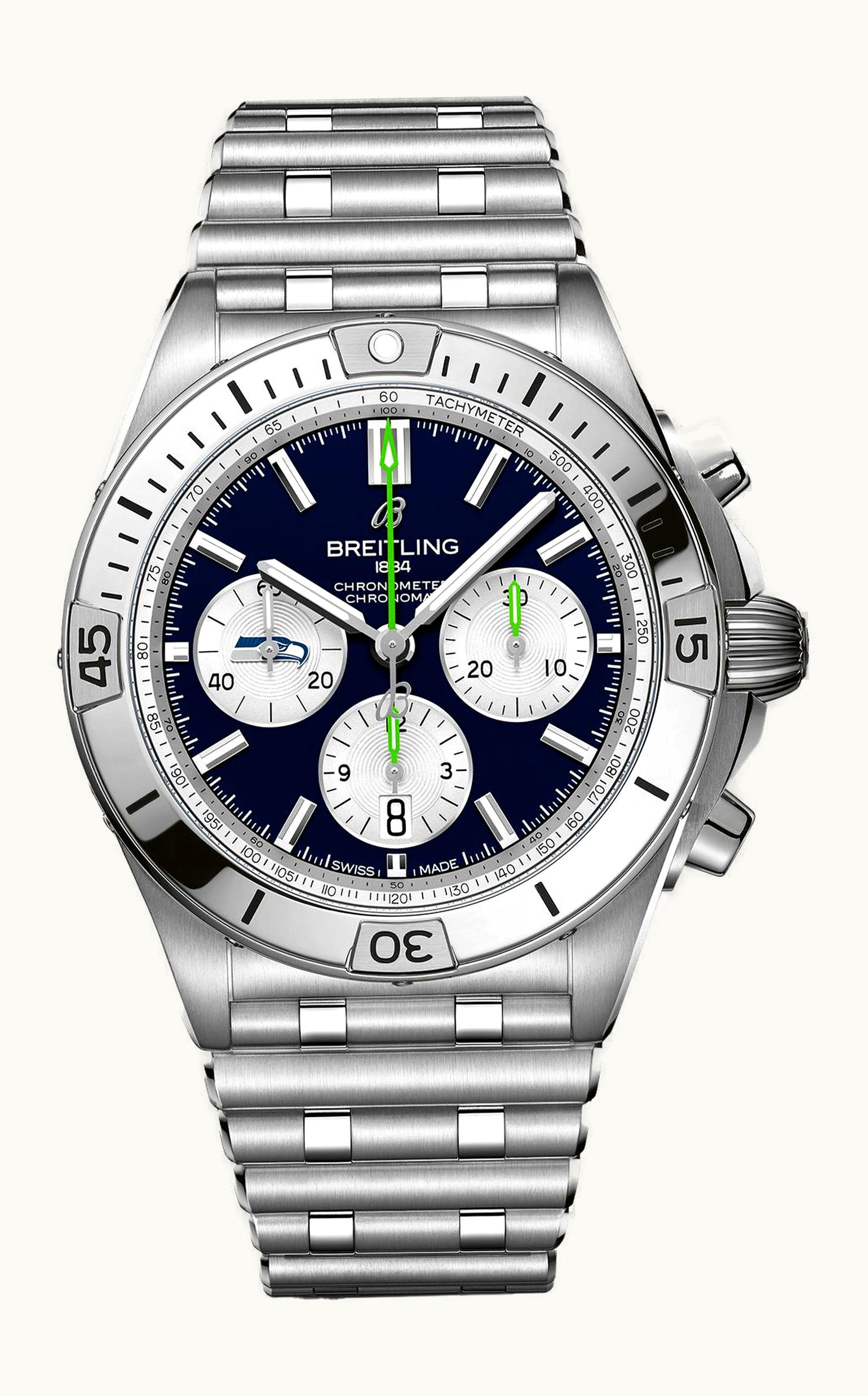 Breitling Chronomat B01 42 NFL Seattle Seahawks