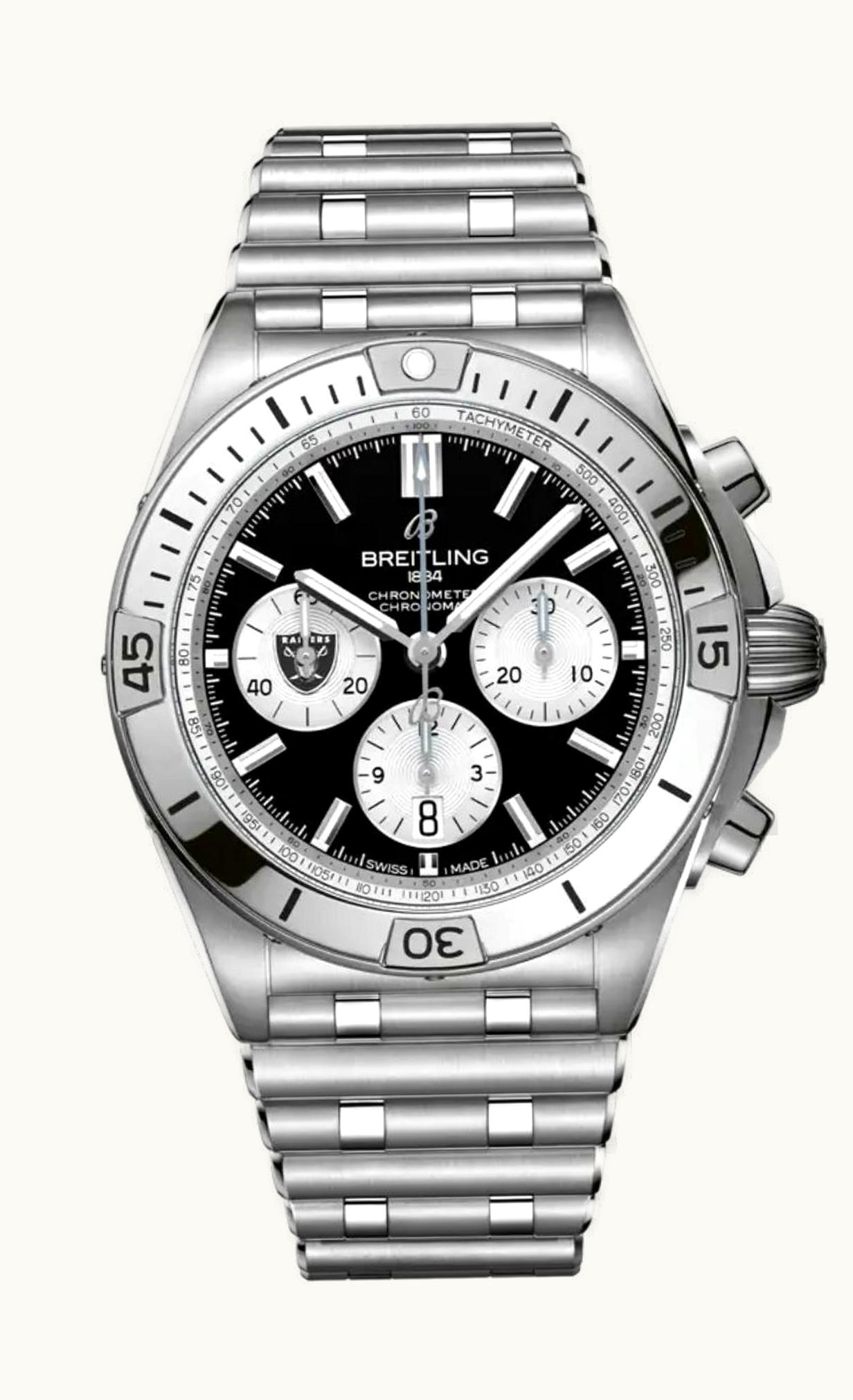 Breitling Chronomat B01 42 NFL Las Vegas Raiders