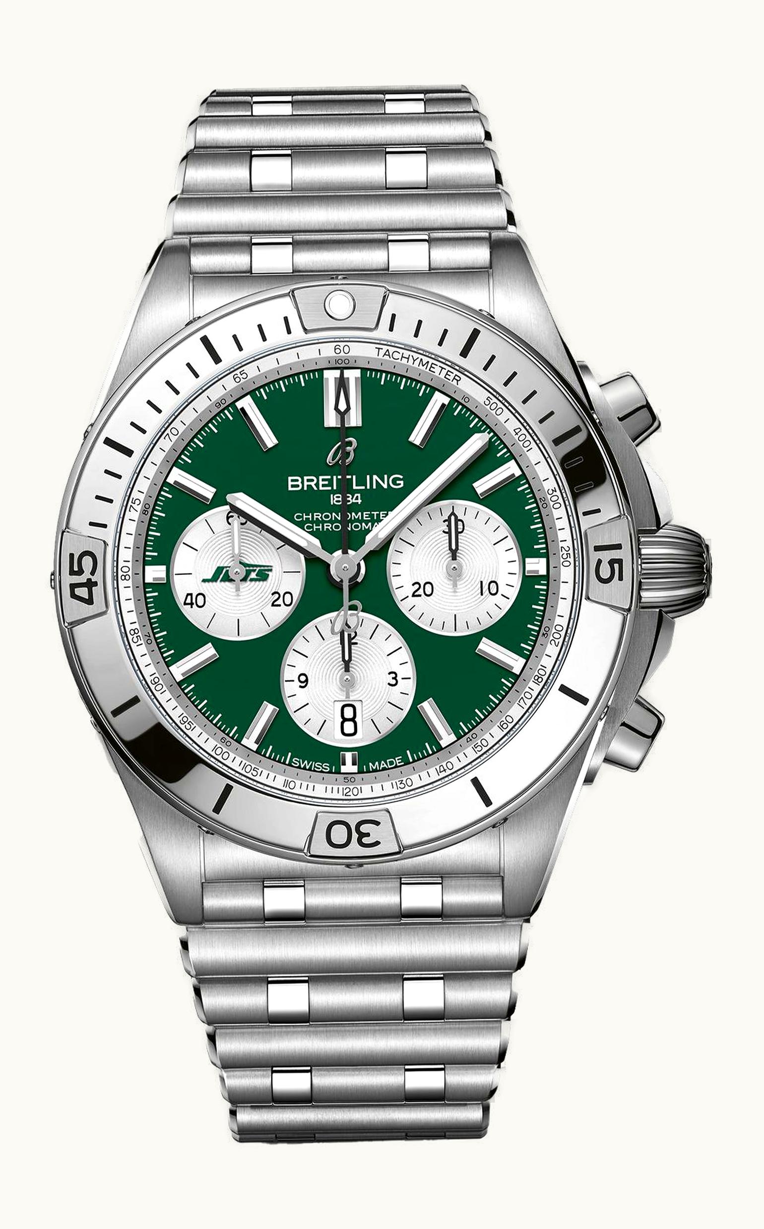 Breitling Chronomat B01 42 NFL New York Jets