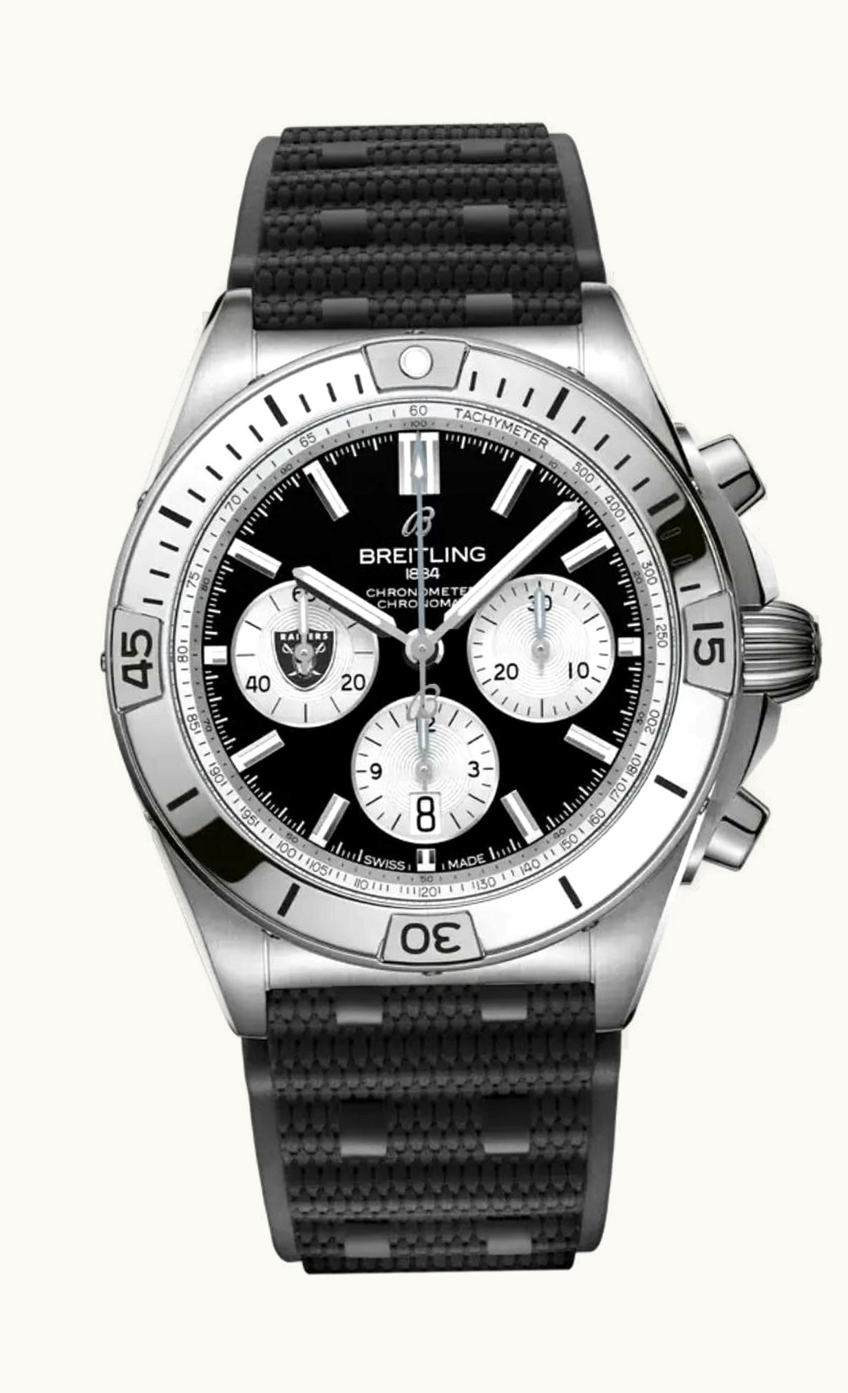 Breitling Chronomat B01 42 Stainless Steel / Black / UK