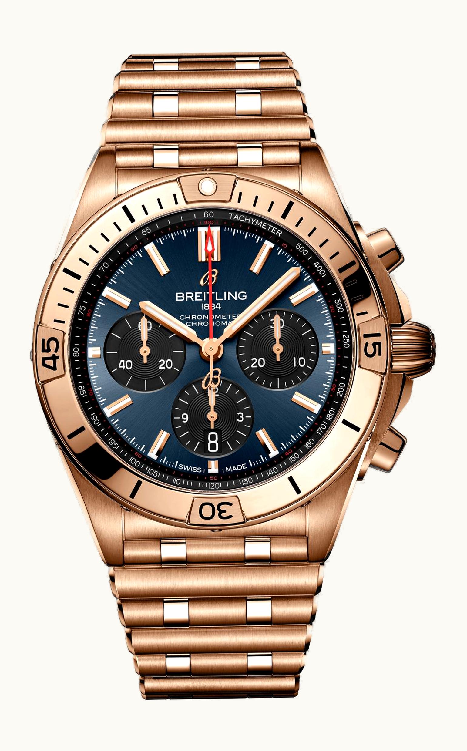 Breitling Chronomat B01 42 Super Bowl LVIII / Rouleaux