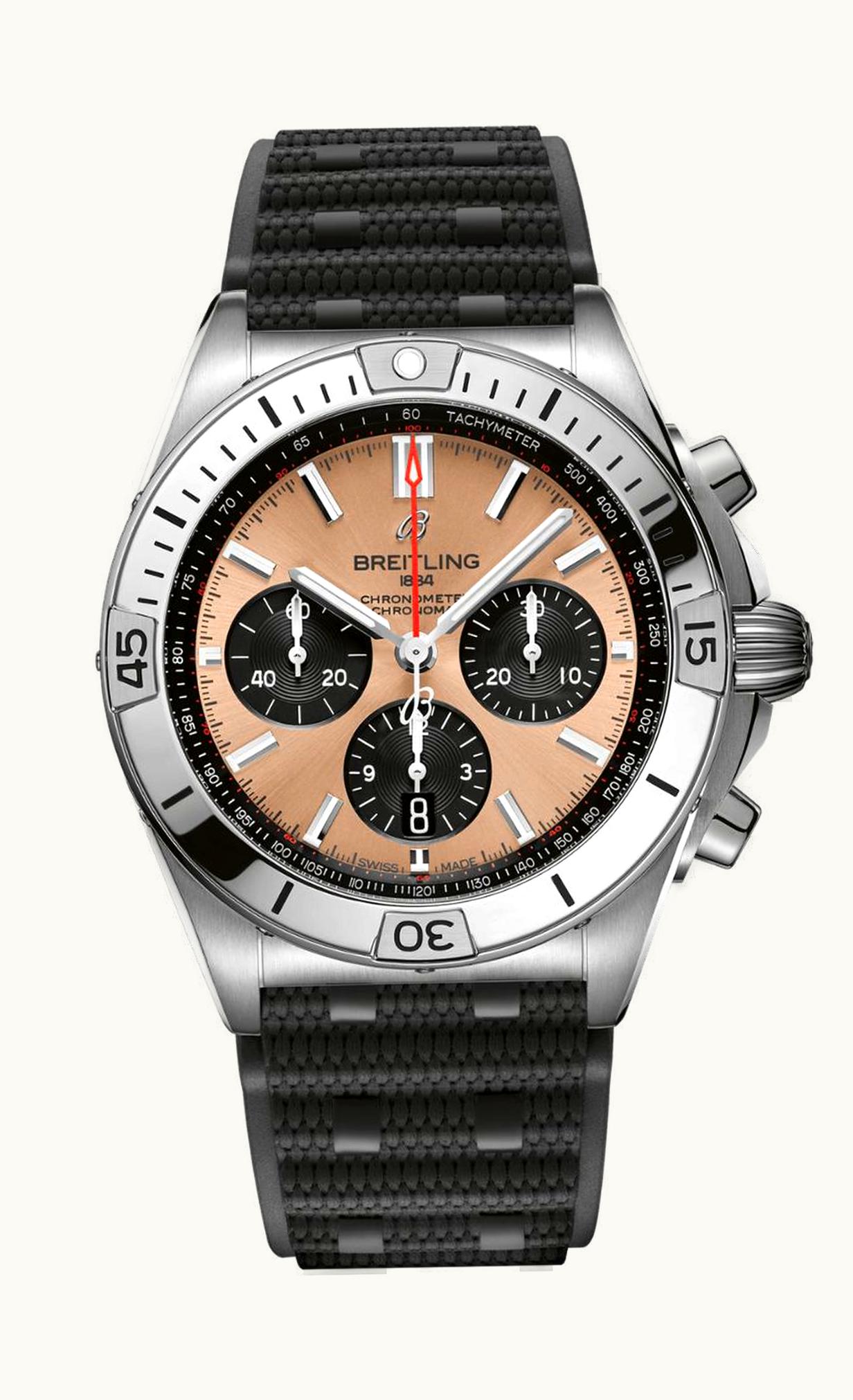 Breitling Chronomat B01 42 Stainless Steel / Copper / Rubber