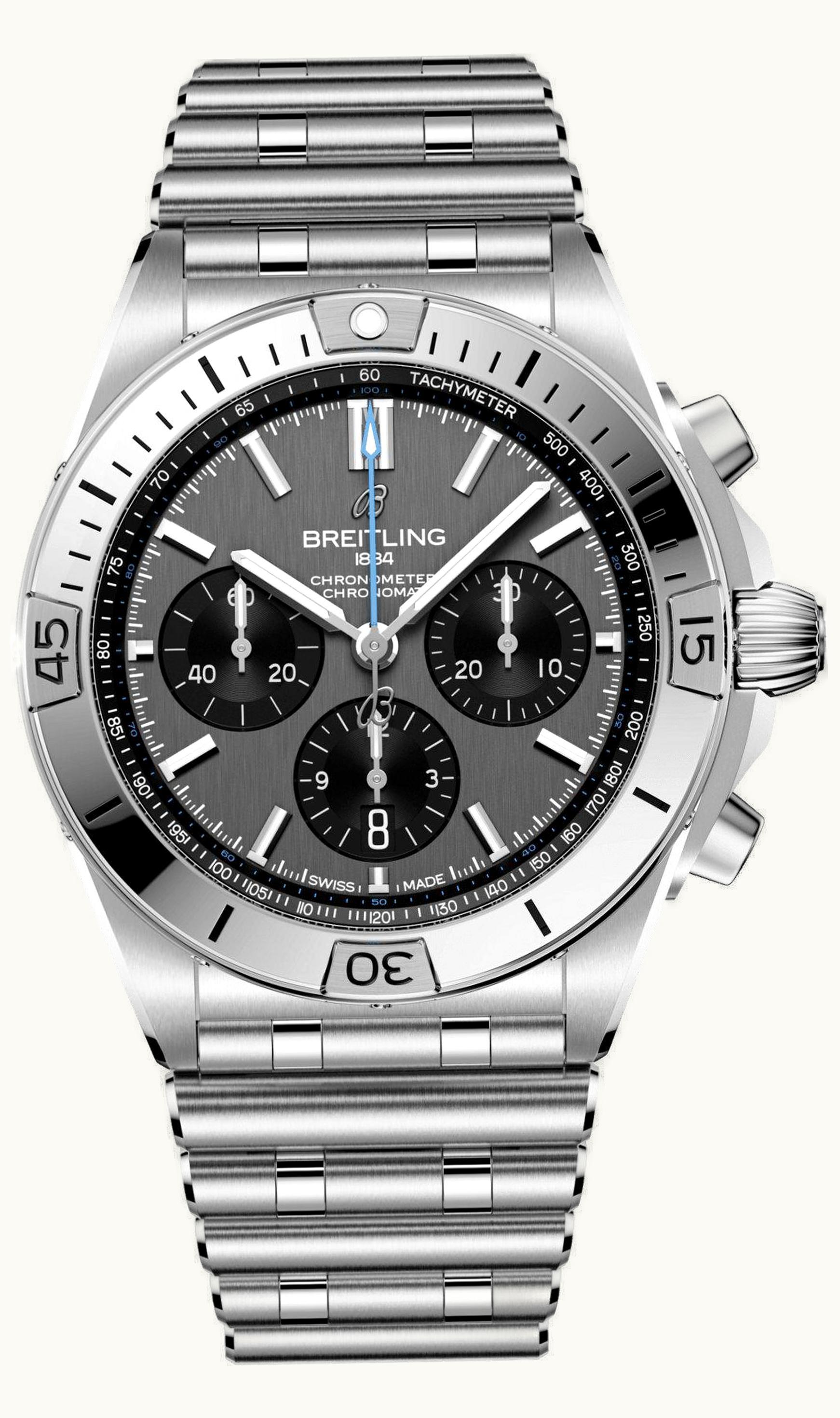 Breitling Chronomat B01 42 Stainless Steel / Grey / Japan