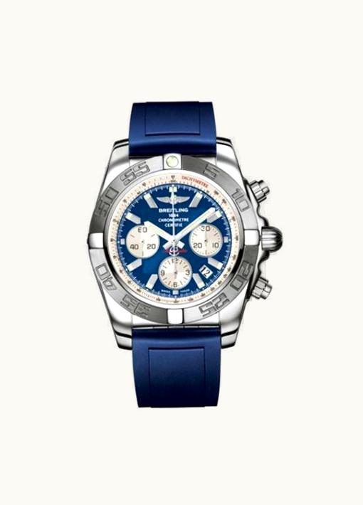 Breitling Chronomat 44 Stainless Steel / Blue / Rubber