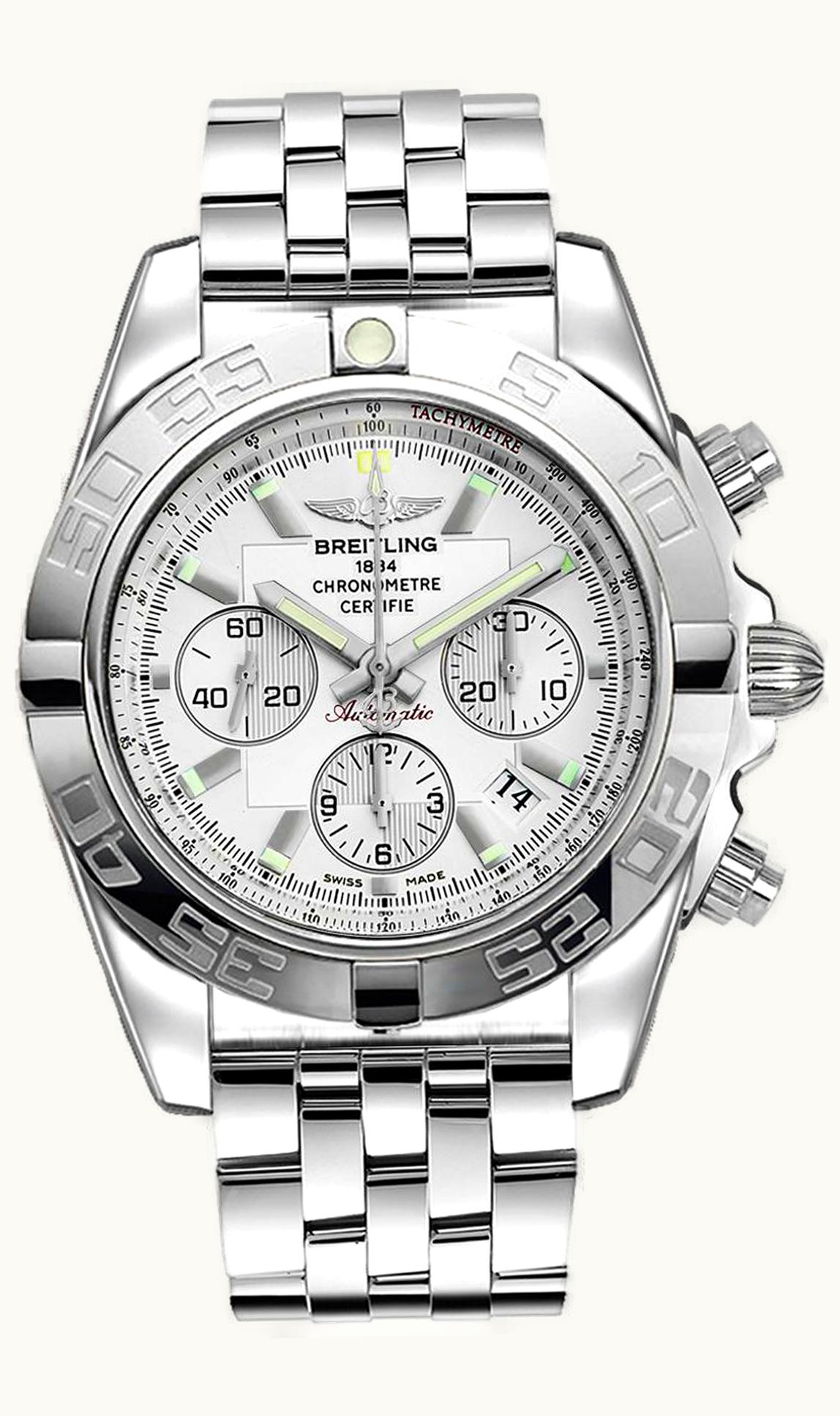 Breitling Chronomat 44 Stainless Steel / Gray Pearl / Bracelet