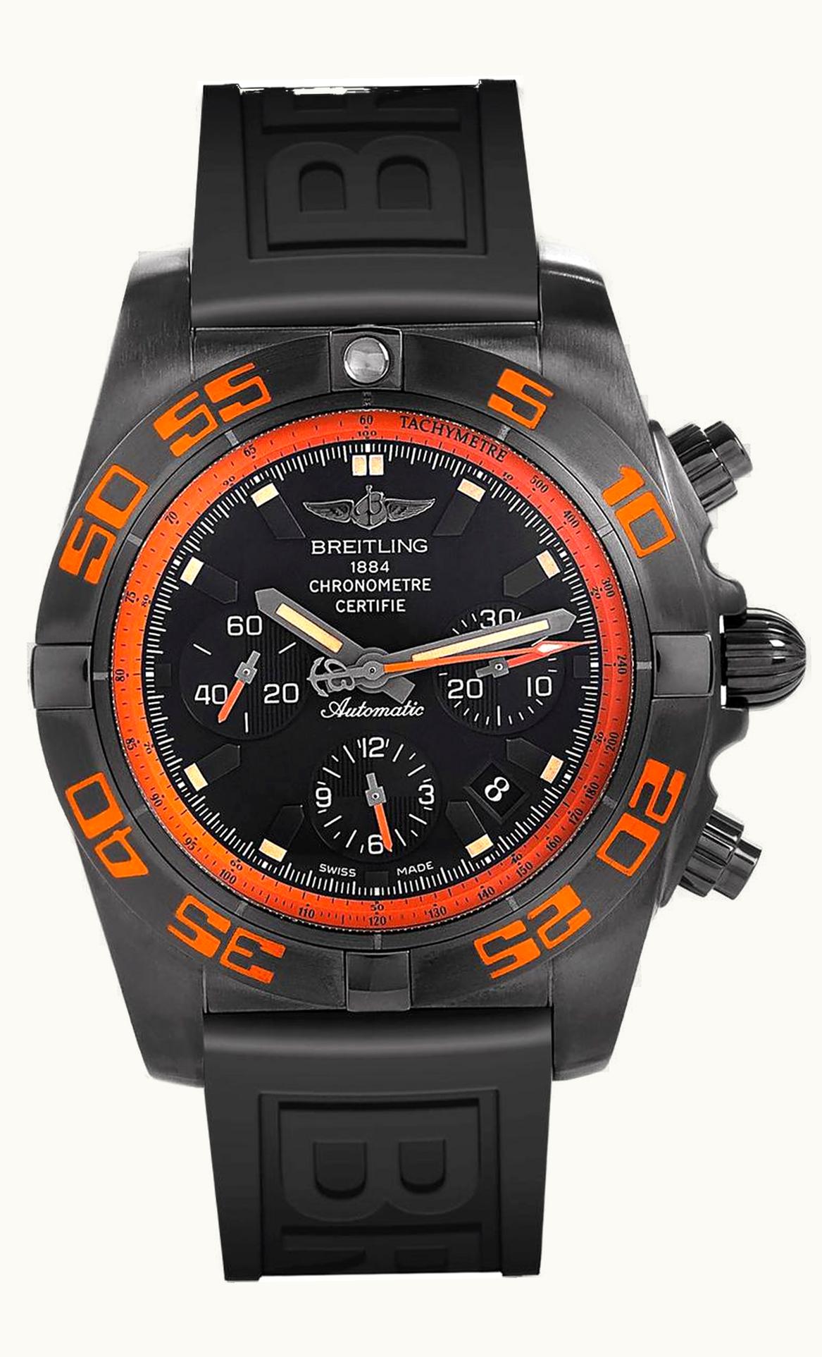 Breitling Chronomat 44 Blacksteel / Raven / Rubber