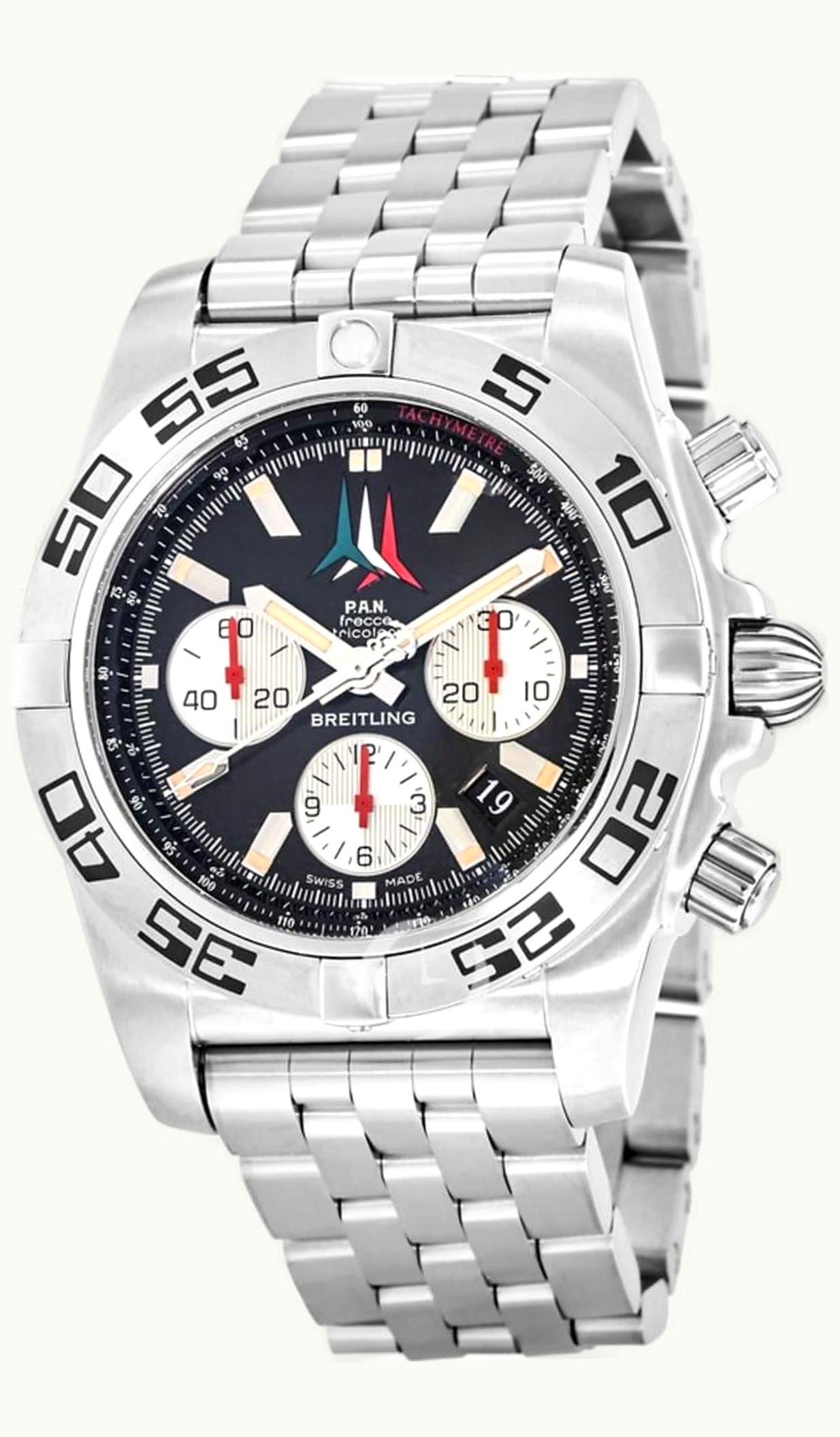 Breitling Chronomat 44 Stainless Steel / Frecce Tricolori / Bracelet