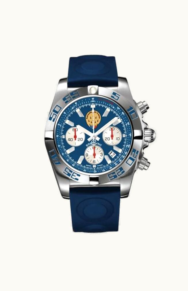 Breitling Chronomat 44 Stainless Steel / Patrouille de France / Rubber