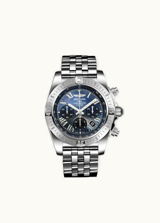 Breitling Chronomat 44 Stainless Steel / Black MOP - Roman / Japan Special Edition